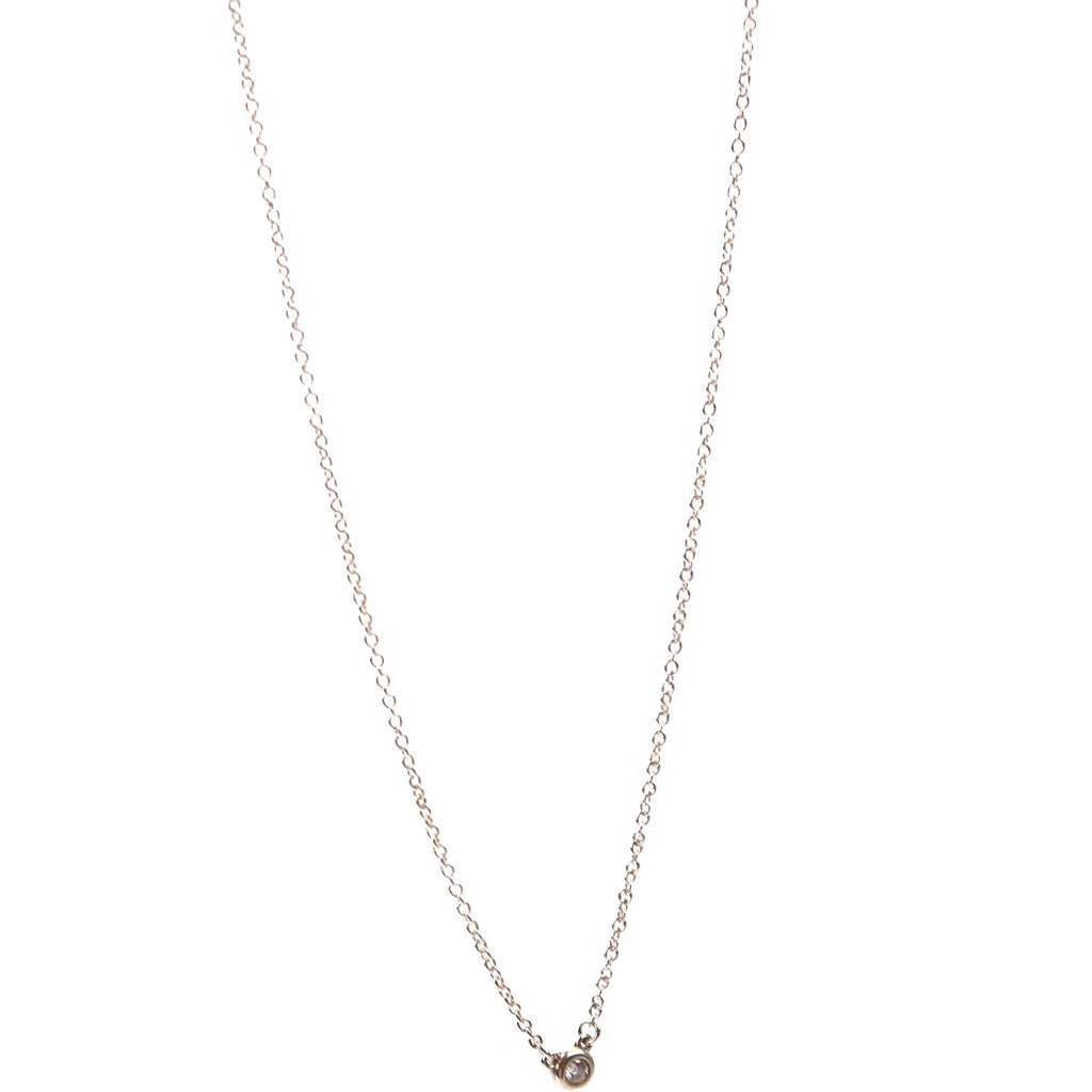 Elsa Peretti Diamonds By The Yard Pendant 925 Silver