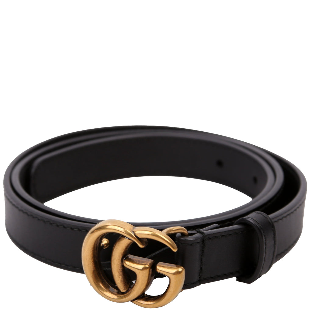Gucci 409417 GG Marmont Thin Belt Size 80/32