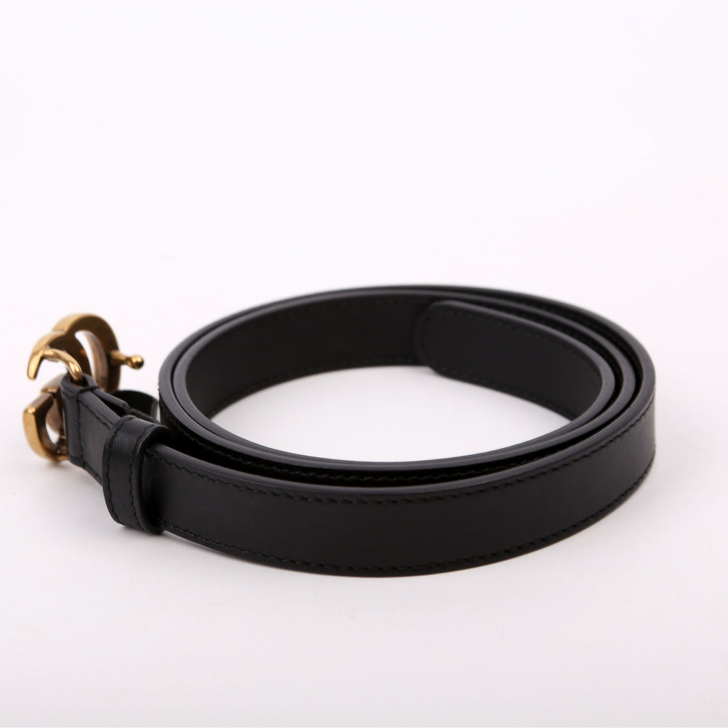 Gucci 409417 GG Marmont Thin Belt Size 80/32