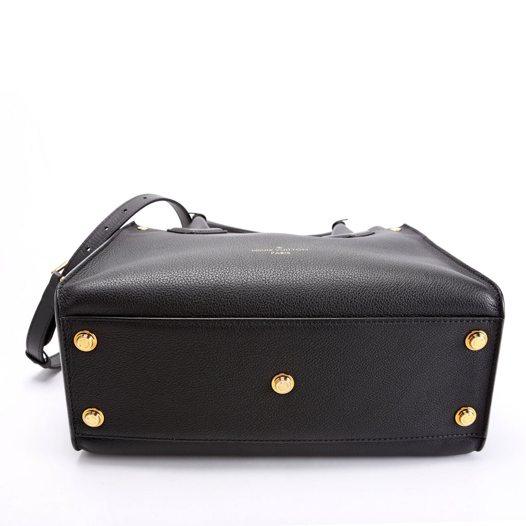On My Side MM Calfskin Black