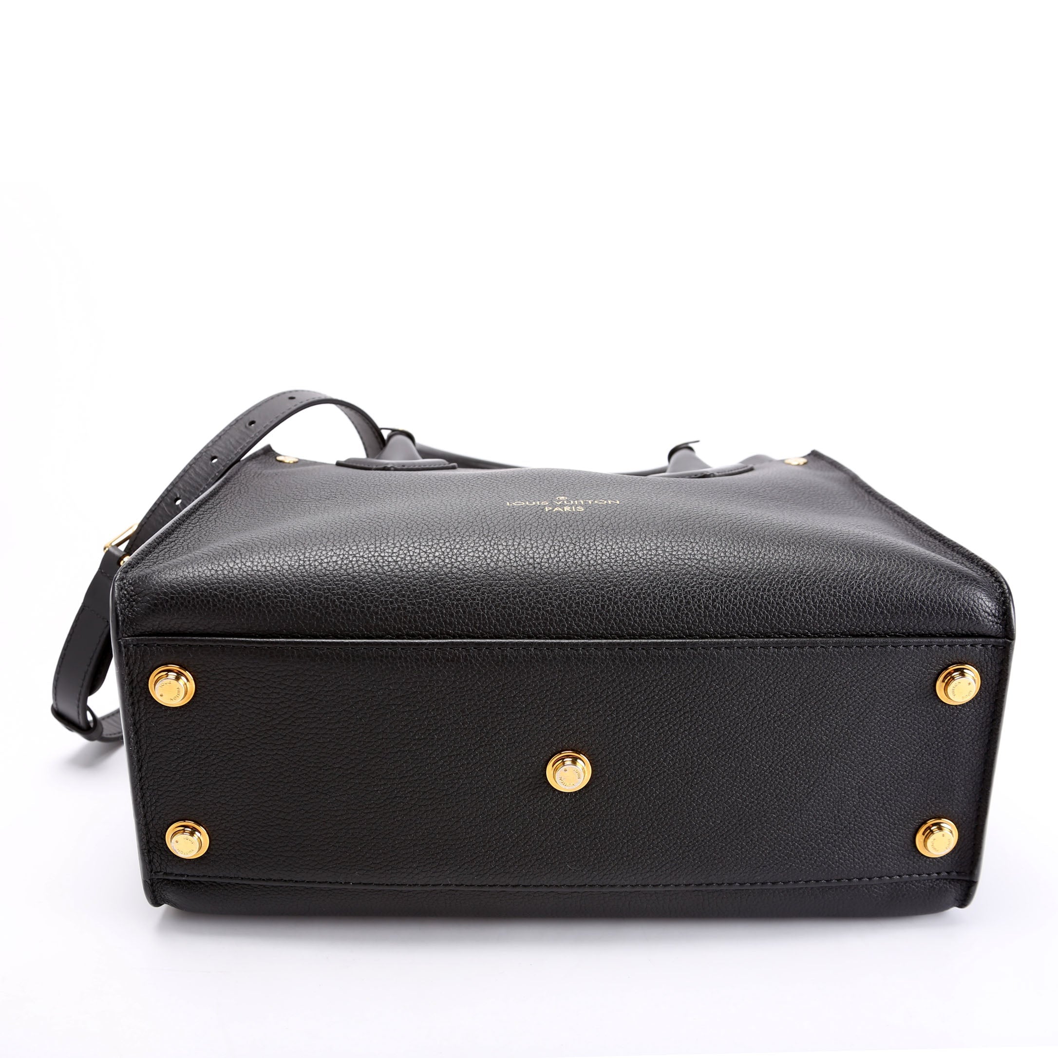 On My Side MM Calfskin Black