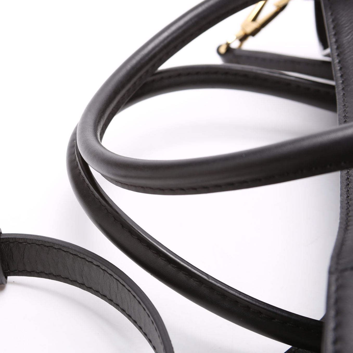 On My Side MM Calfskin Black