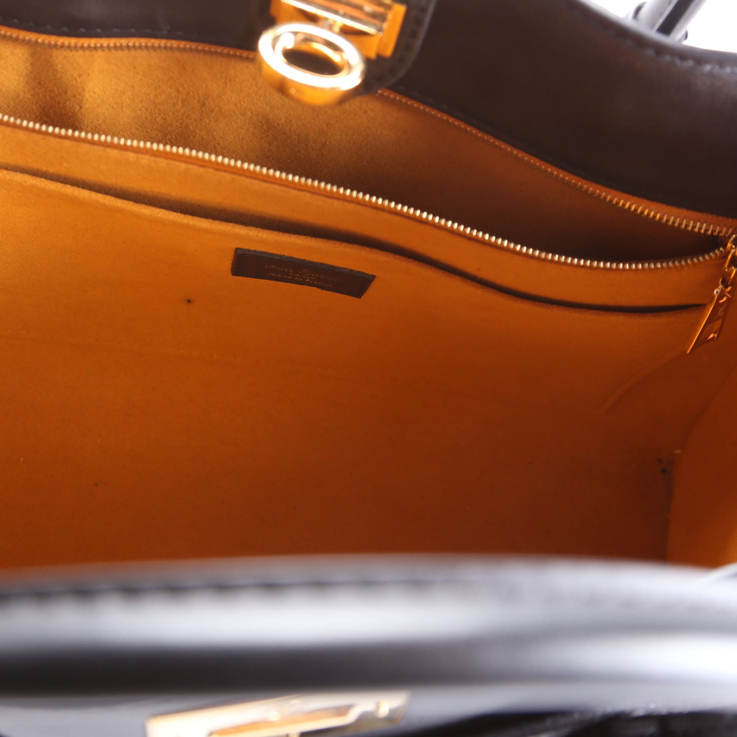 On My Side MM Calfskin Black