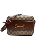 645454 Horsebit 1955 Small Crossbody Brown