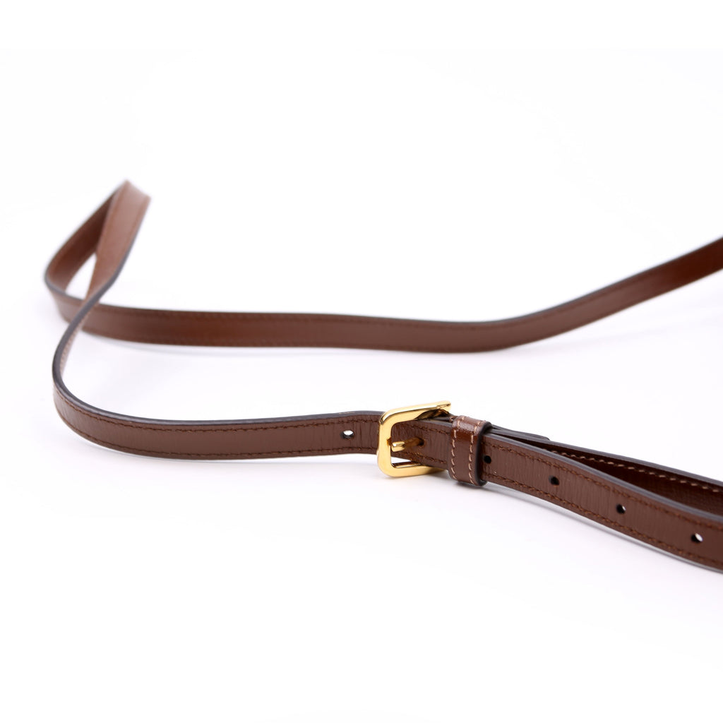 645454 Horsebit 1955 Small Crossbody Brown