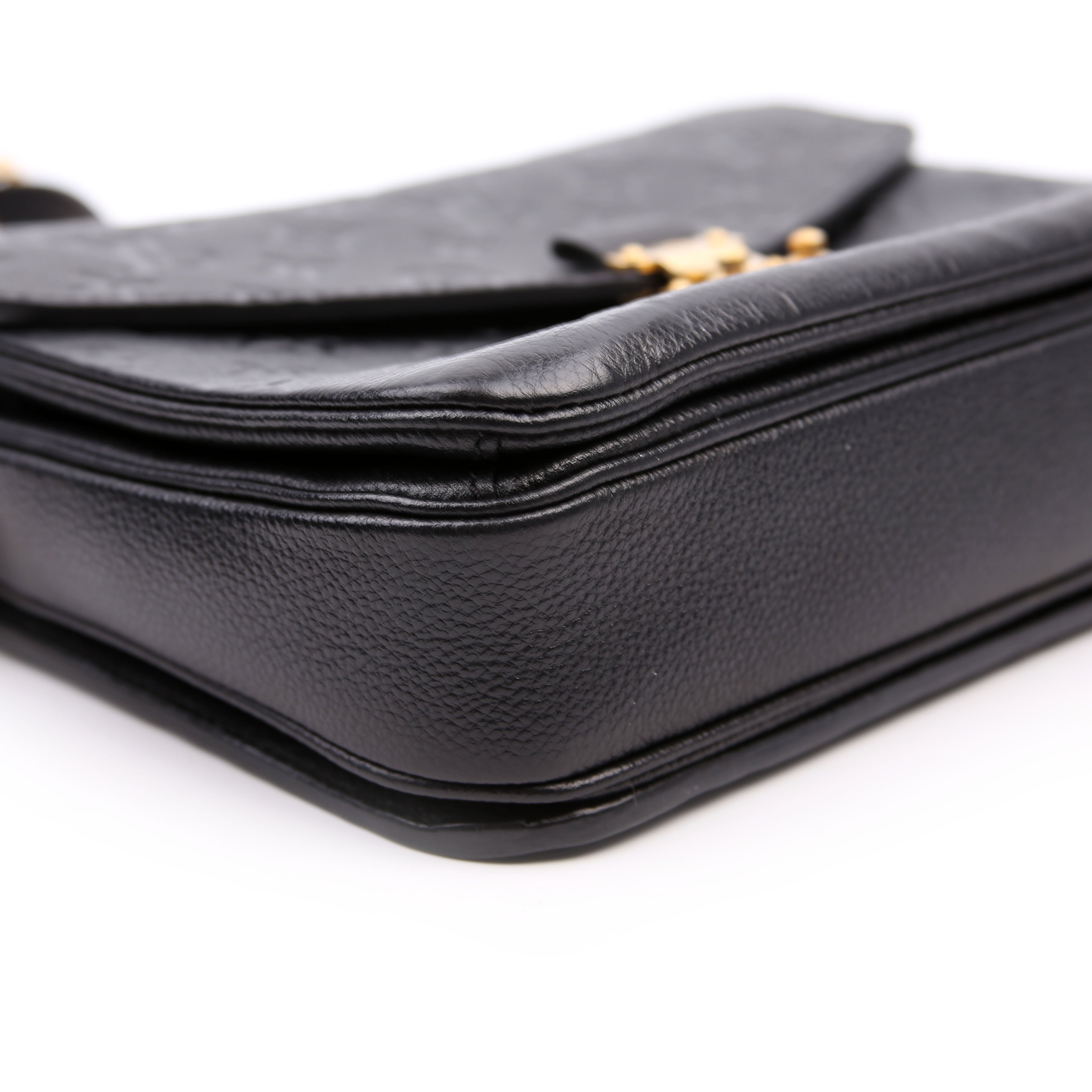 Pochette Metis Empreinte Black