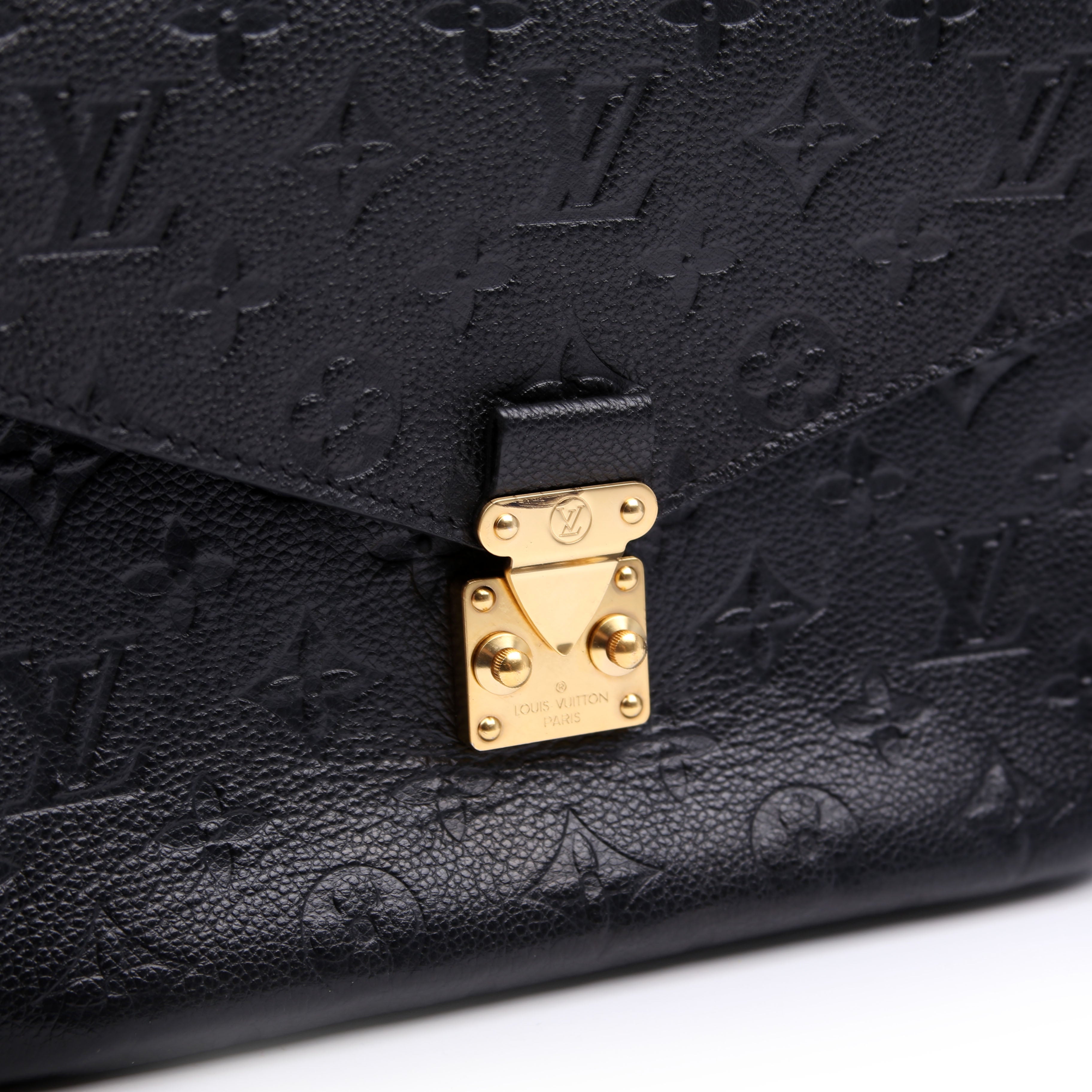 Pochette Metis Empreinte Black