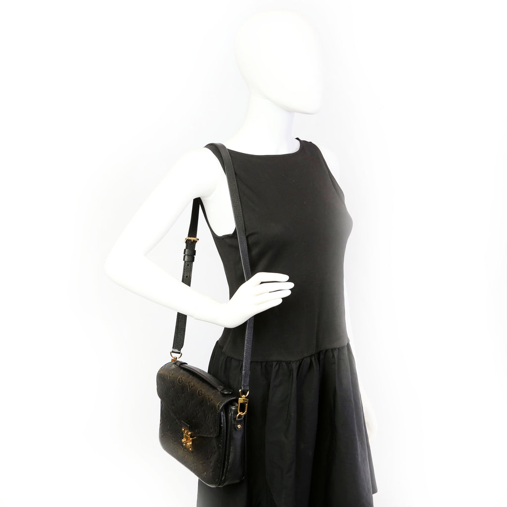 Pochette Metis Empreinte Black