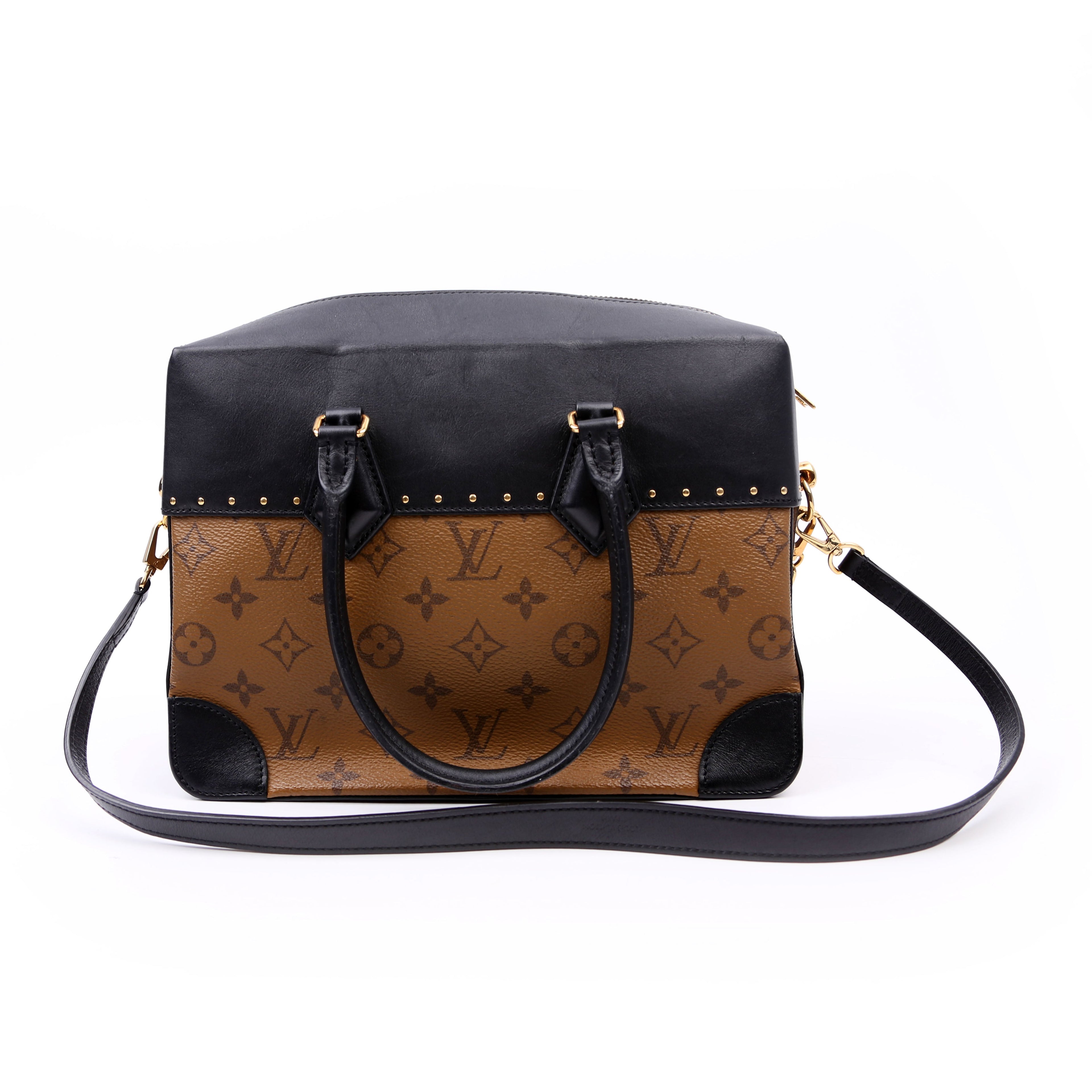 City Malle Reversed Monogram Black