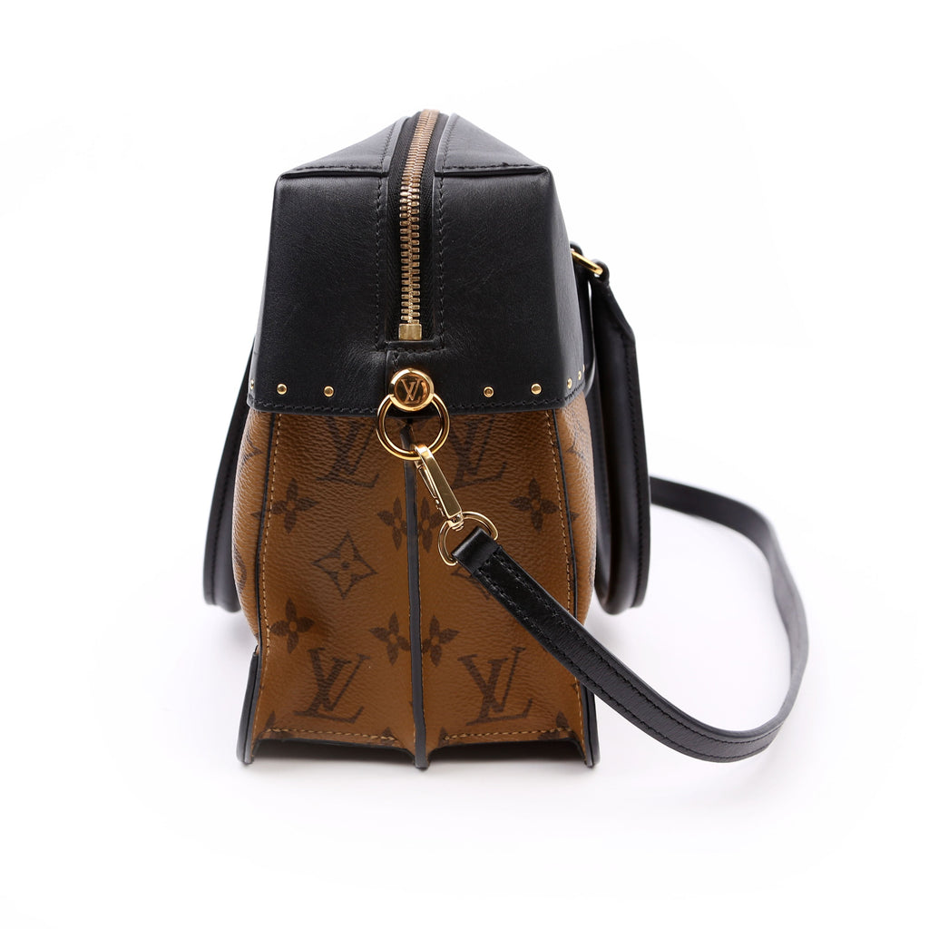 City Malle Reversed Monogram Black