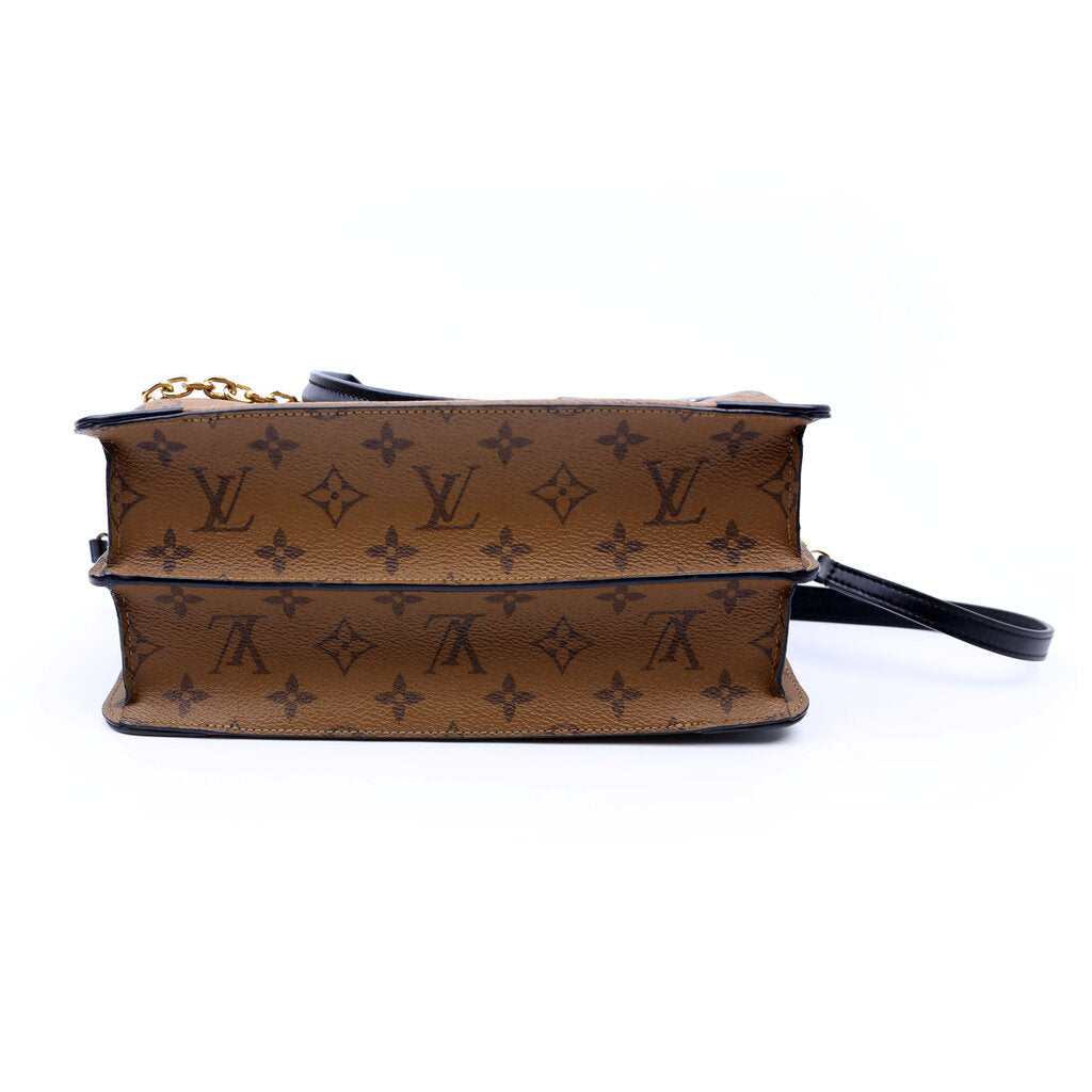 City Malle Reversed Monogram Black