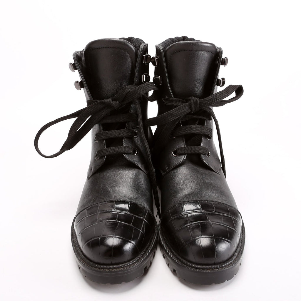 Mayr Flat Boot Size 38.5 Black