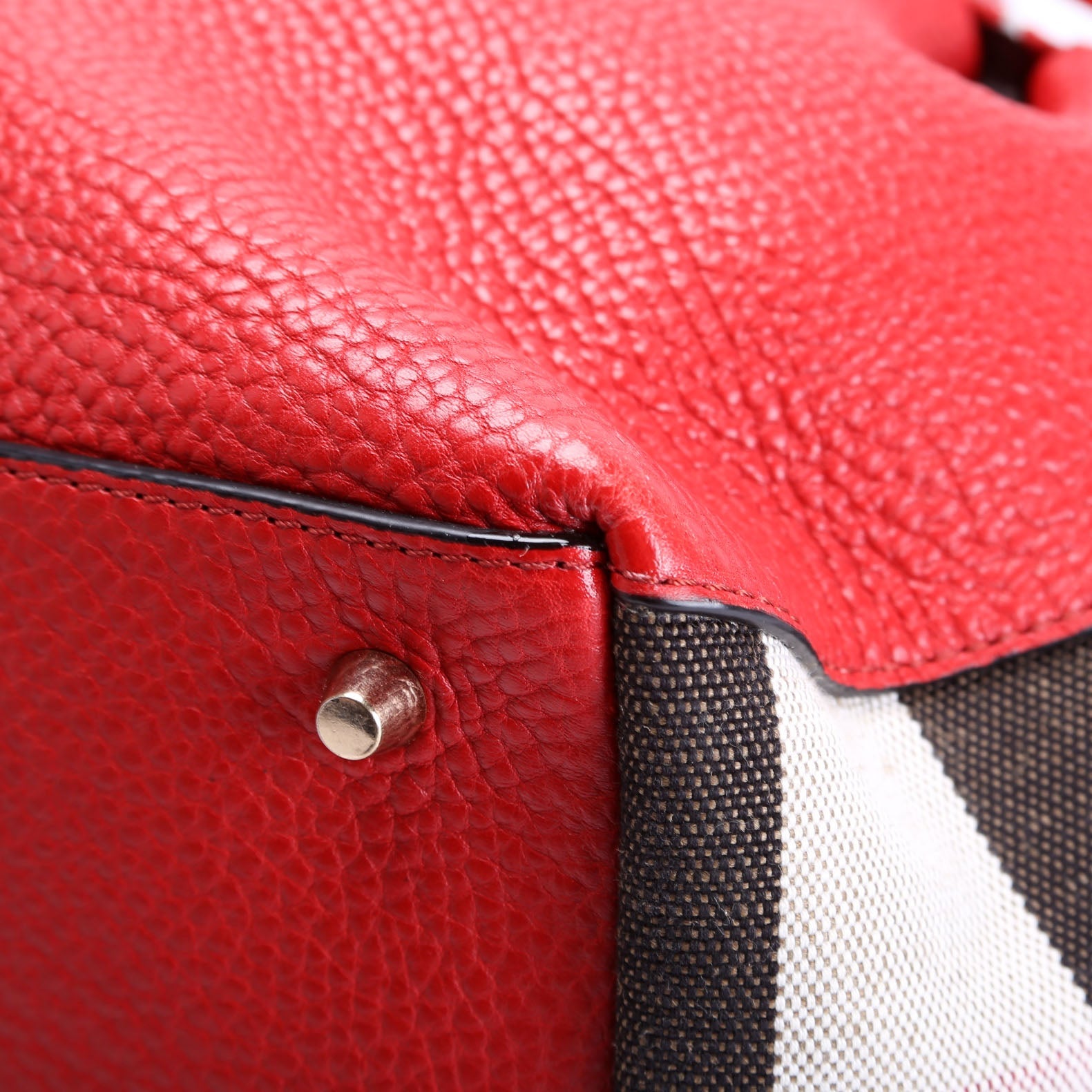 Maidstone Leather Medium Hobo Red