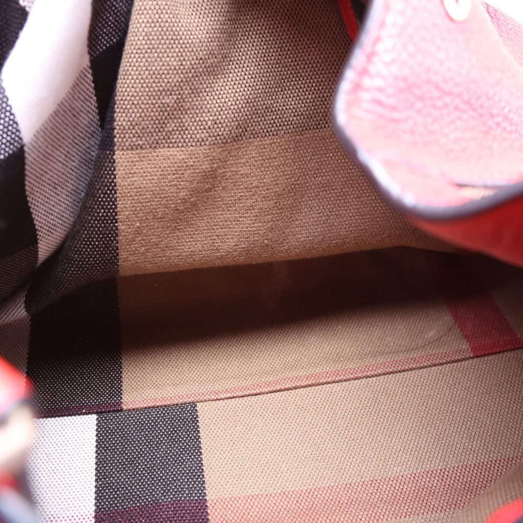 Maidstone Leather Medium Hobo Red