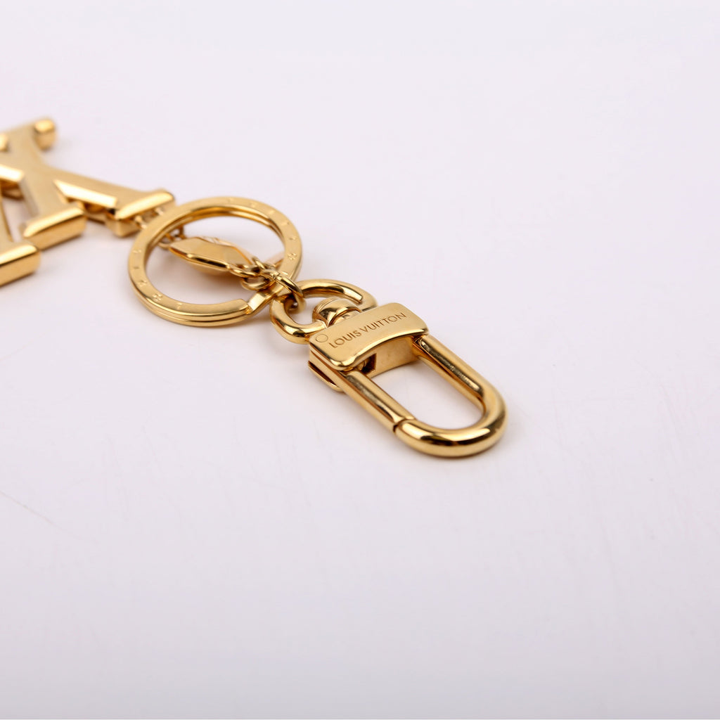 Facettes Bag Charm Gold