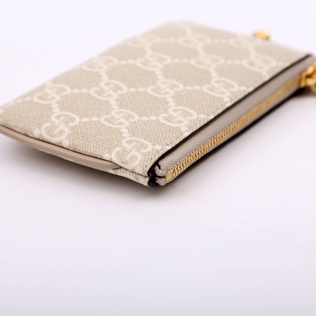 772321 GG Supreme Ophidia Key Case Beige