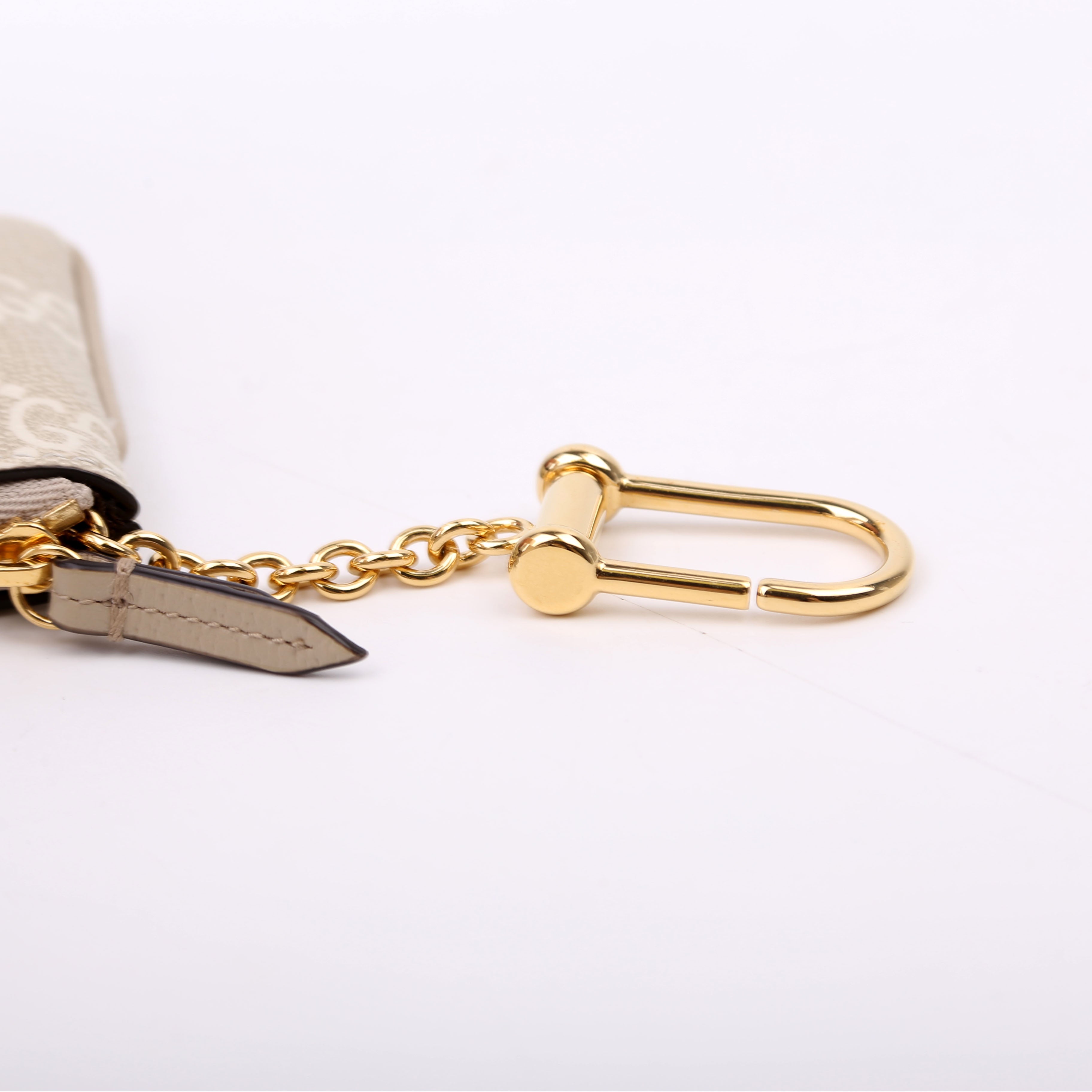772321 GG Supreme Ophidia Key Case Beige