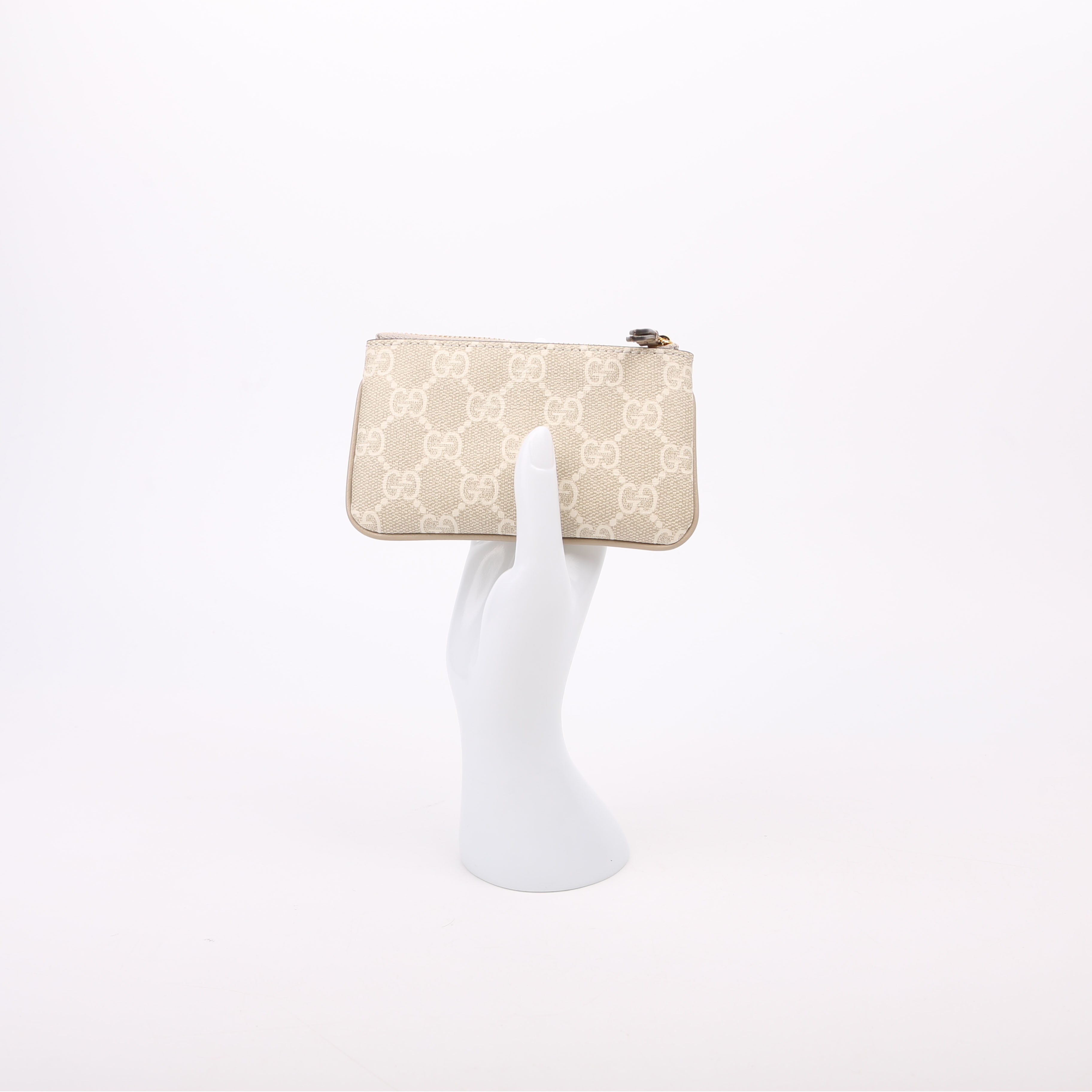 772321 GG Supreme Ophidia Key Case Beige