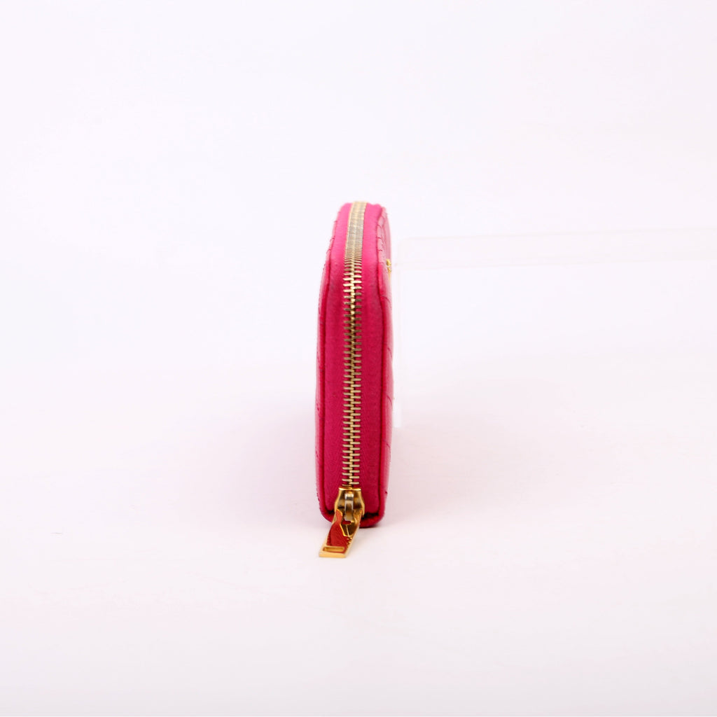Grain De Poudre Zip Around Wallet Pink