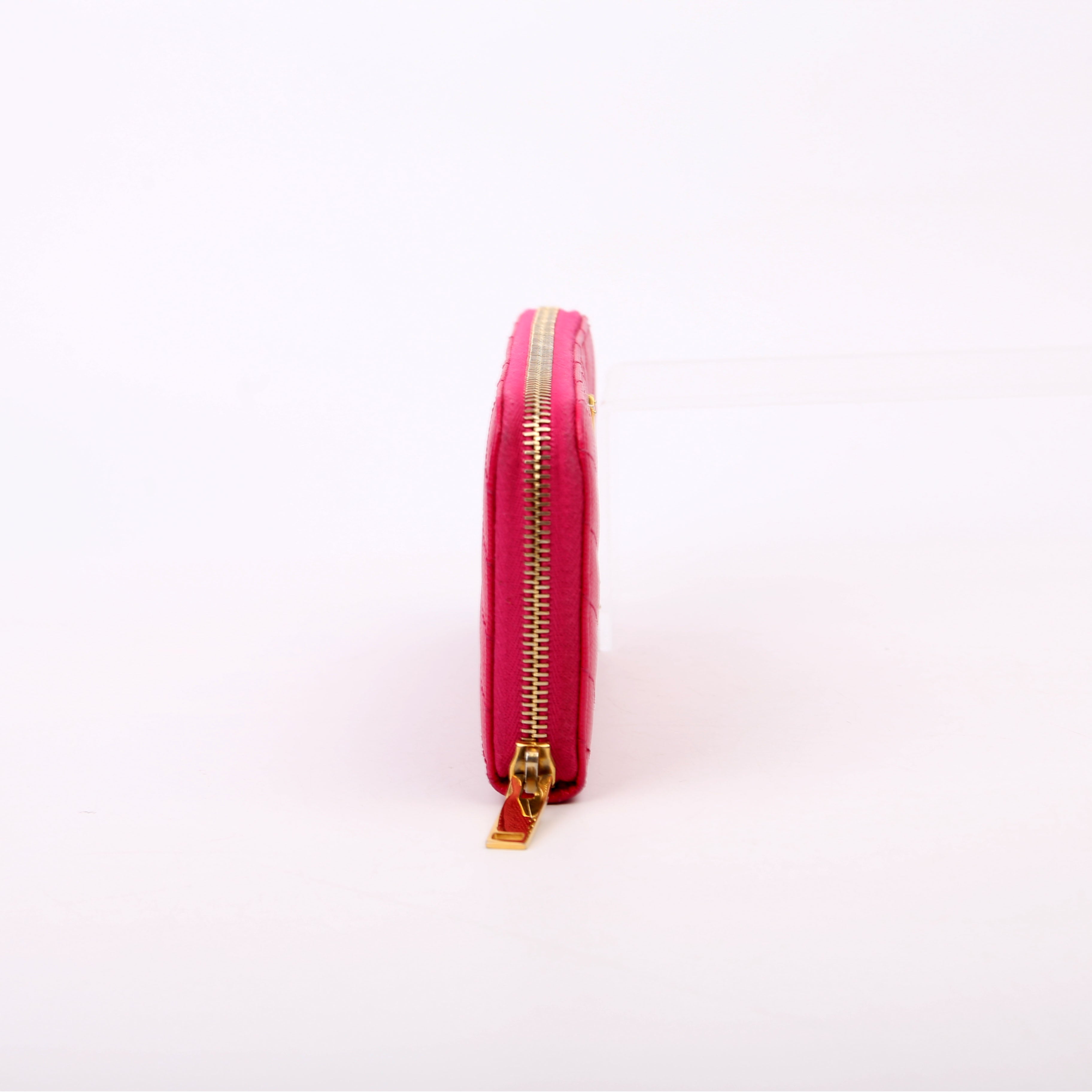 Grain De Poudre Zip Around Wallet Pink