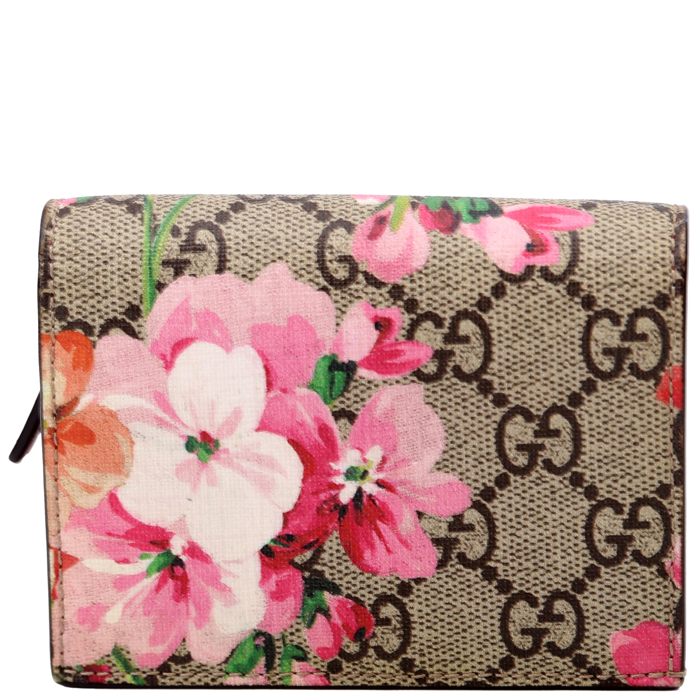 453176 GG Blooms Card Case Pink