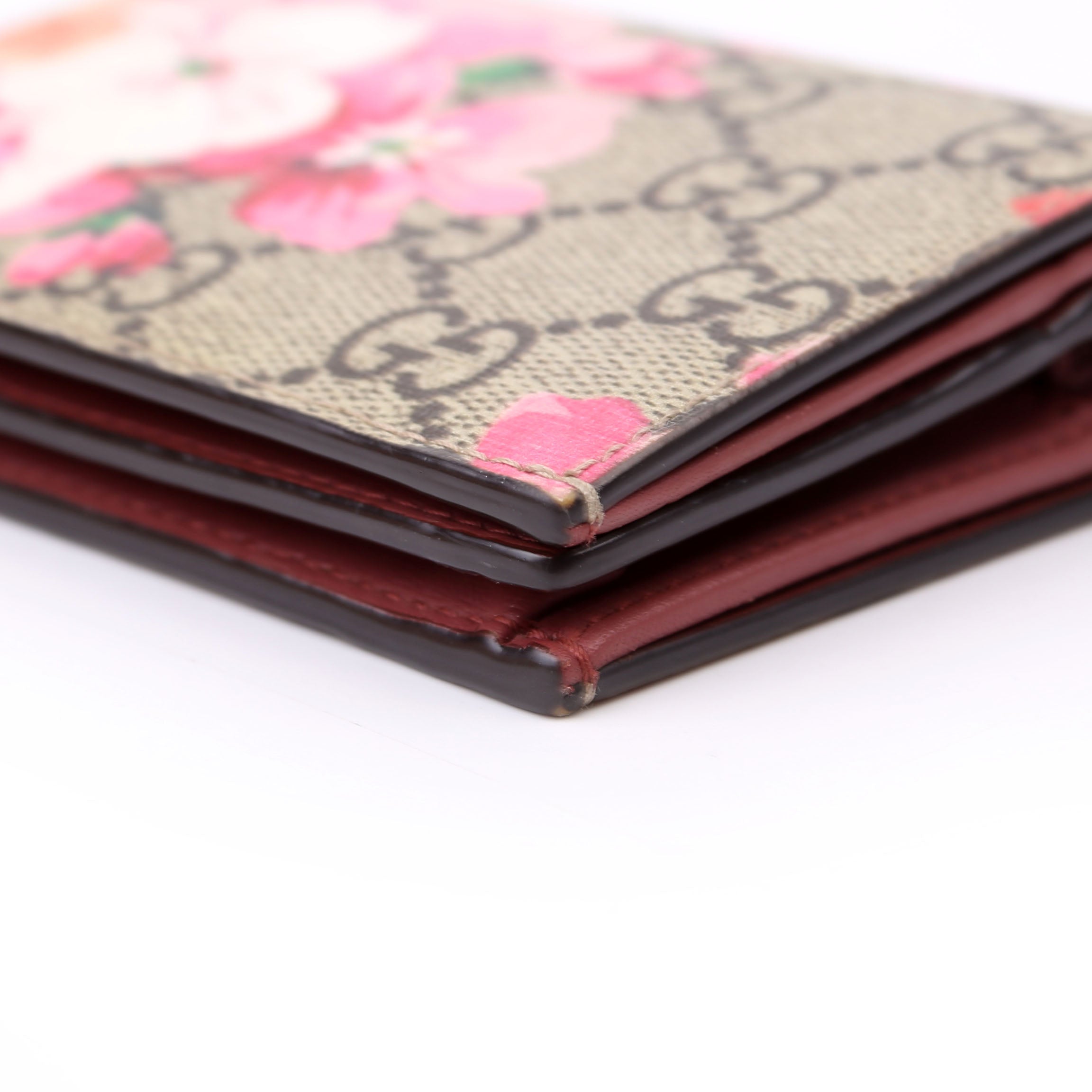 453176 GG Blooms Card Case Pink