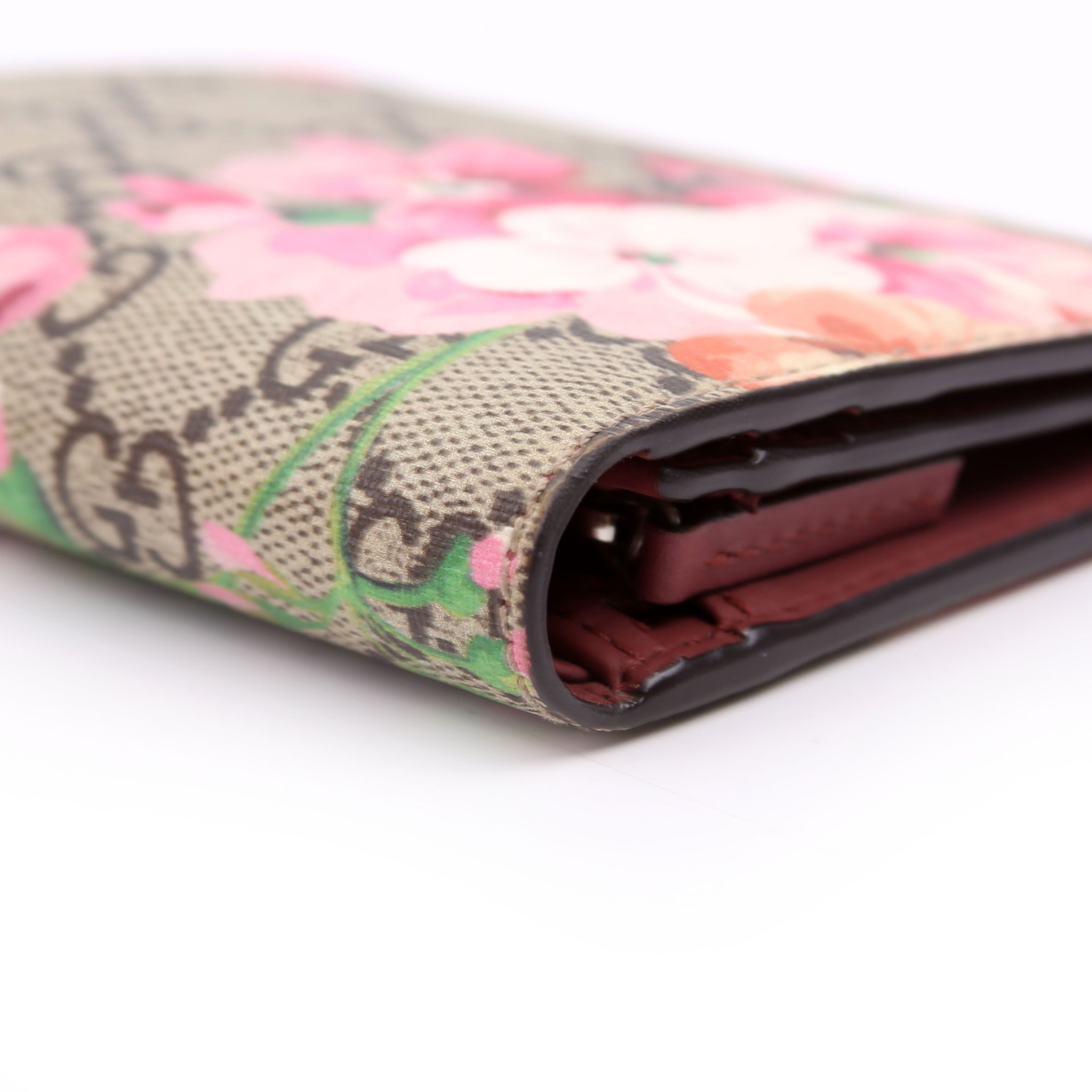 453176 GG Blooms Card Case Pink