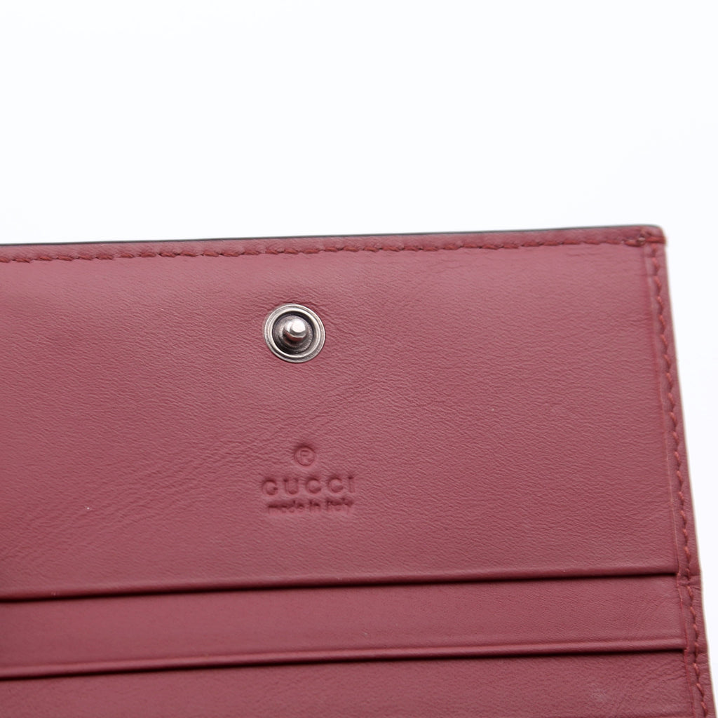 453176 GG Blooms Card Case Pink