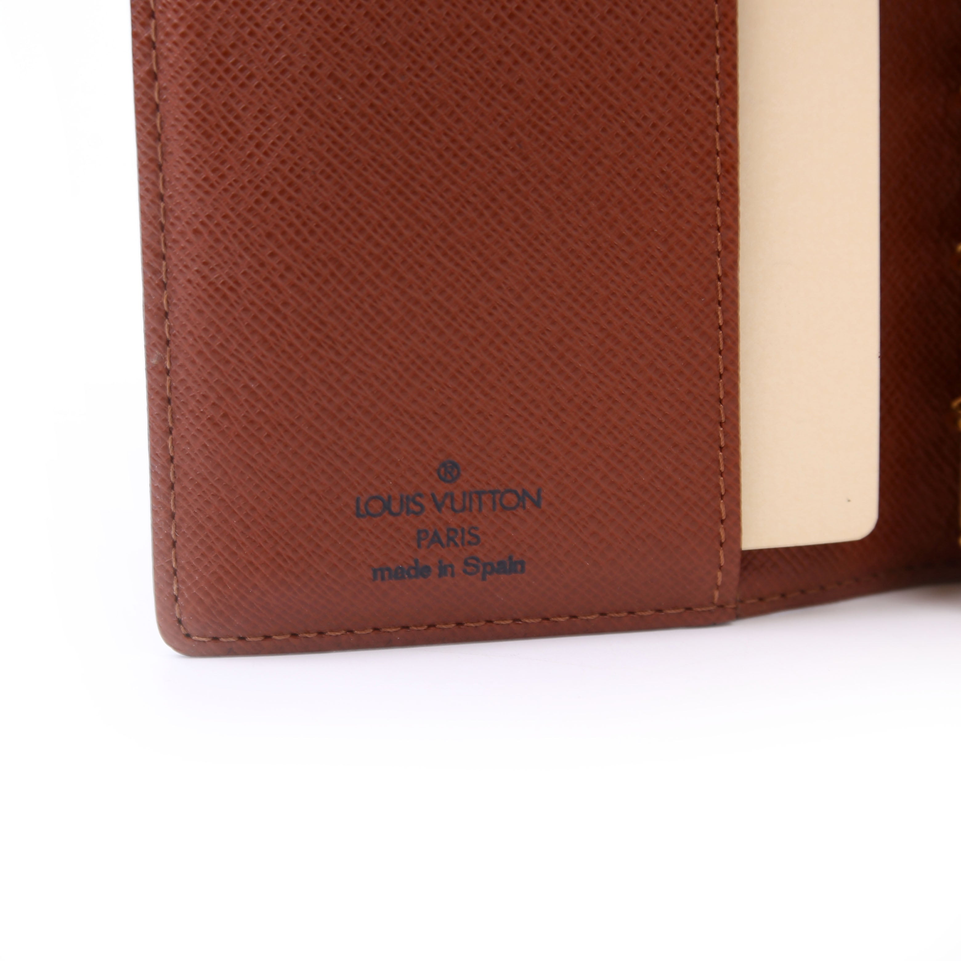 Agenda Small Ring Monogram