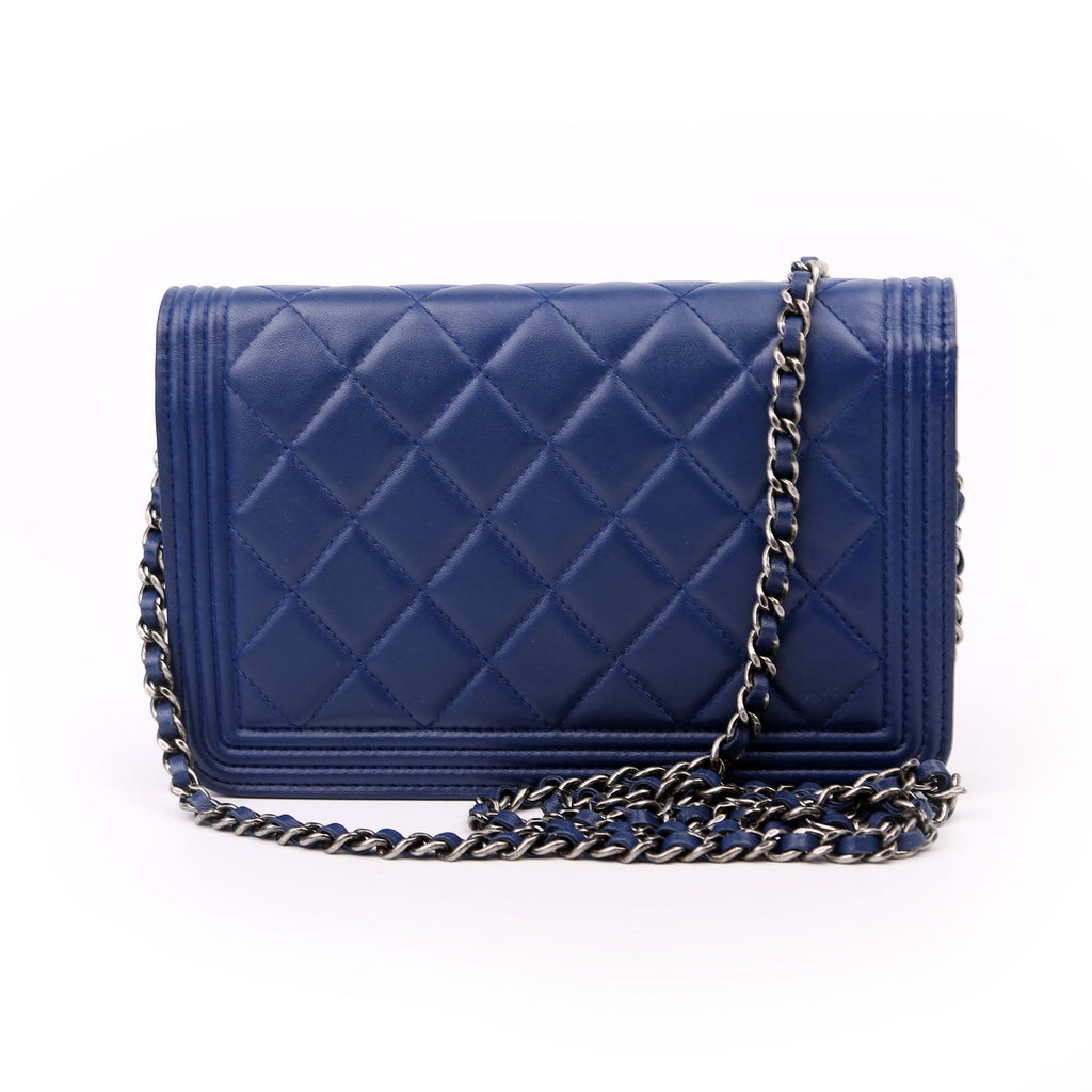 WOC Boy Lambskin Blue