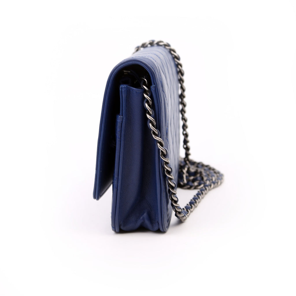 WOC Boy Lambskin Blue