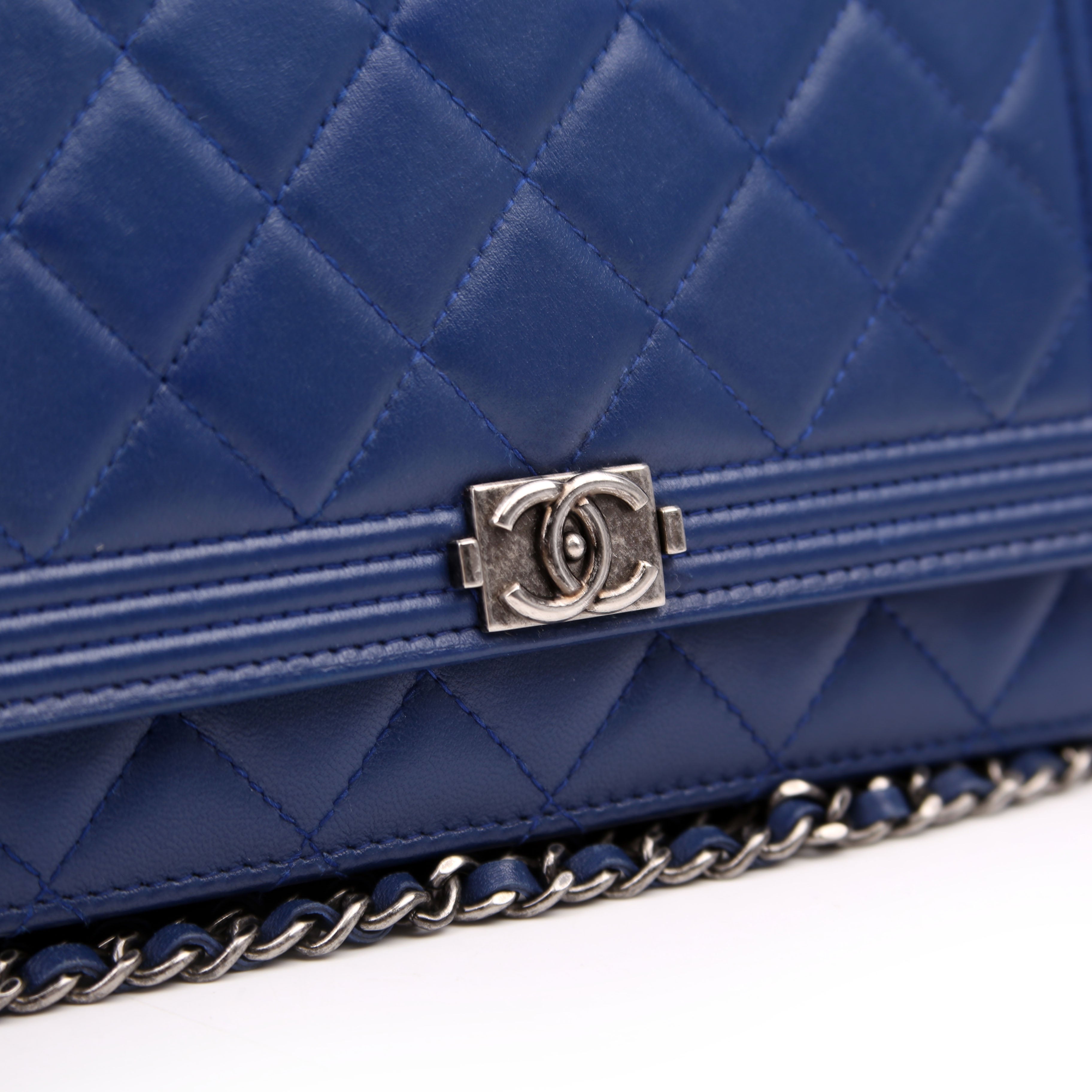 WOC Boy Lambskin Blue