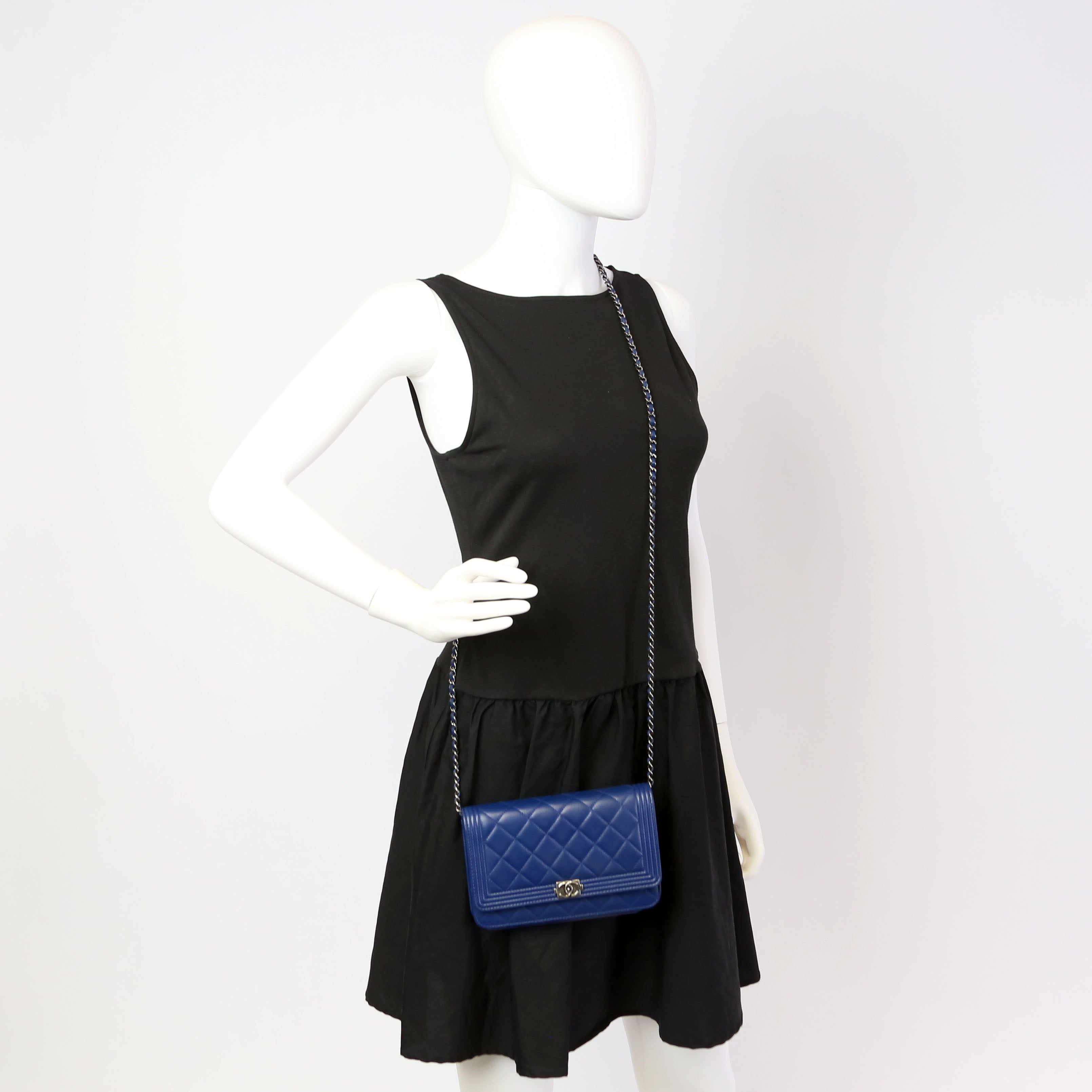 WOC Boy Lambskin Blue