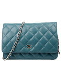 WOC Classic Quilted Caviar Teal