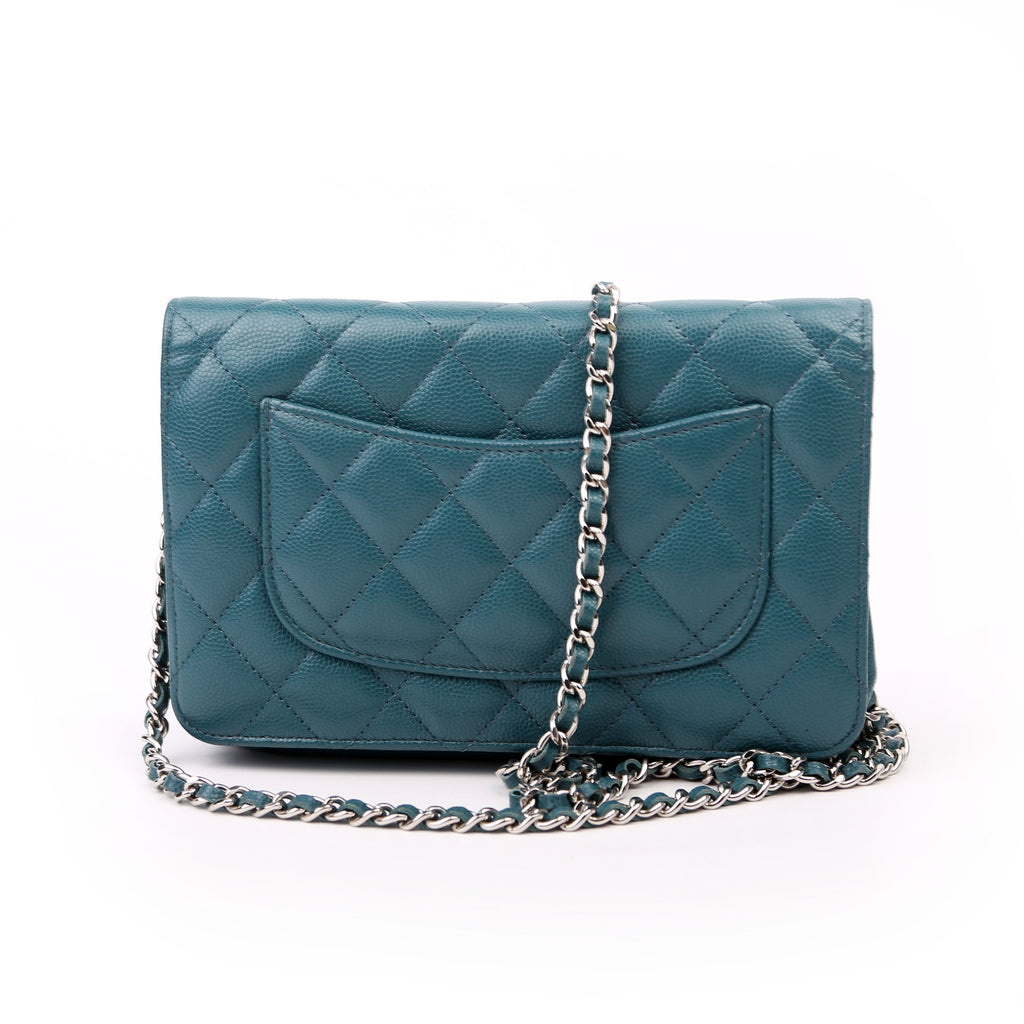 WOC Classic Quilted Caviar Teal
