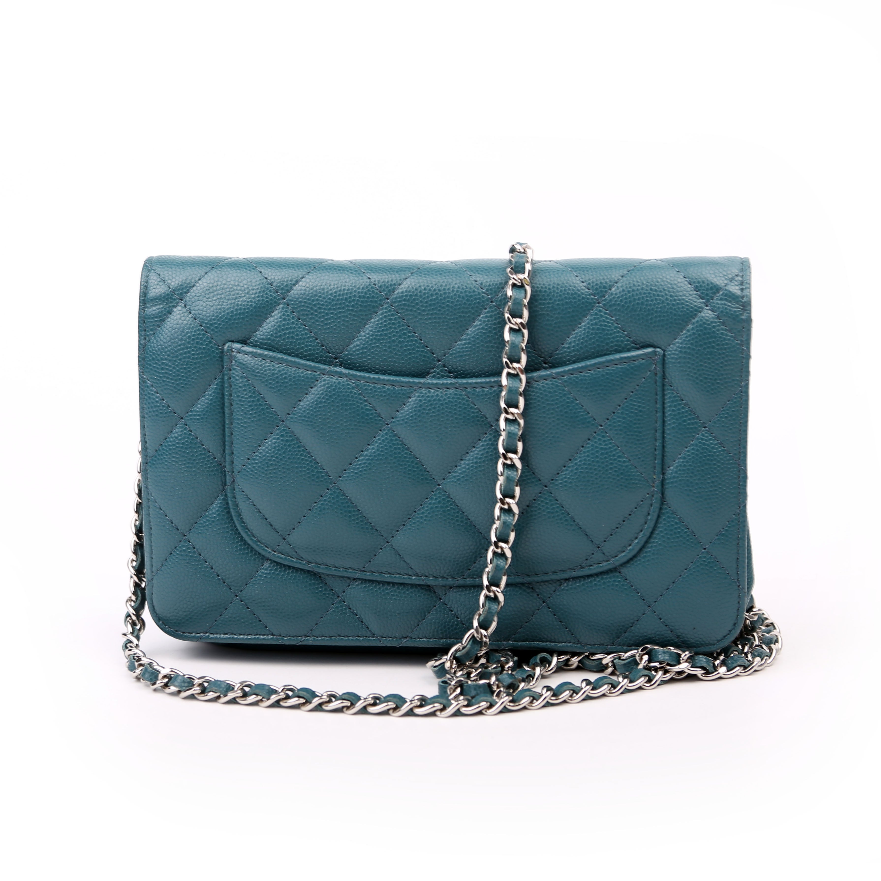 WOC Classic Quilted Caviar Teal