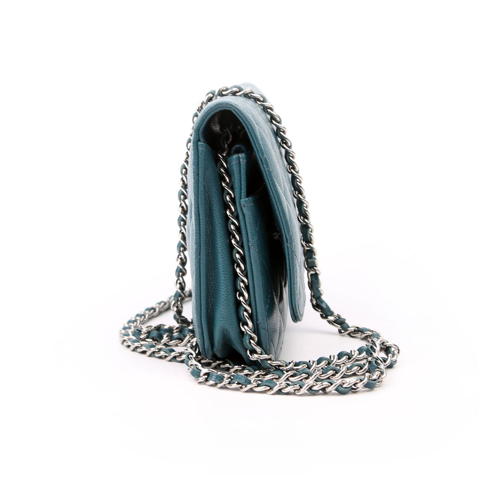WOC Classic Quilted Caviar Teal