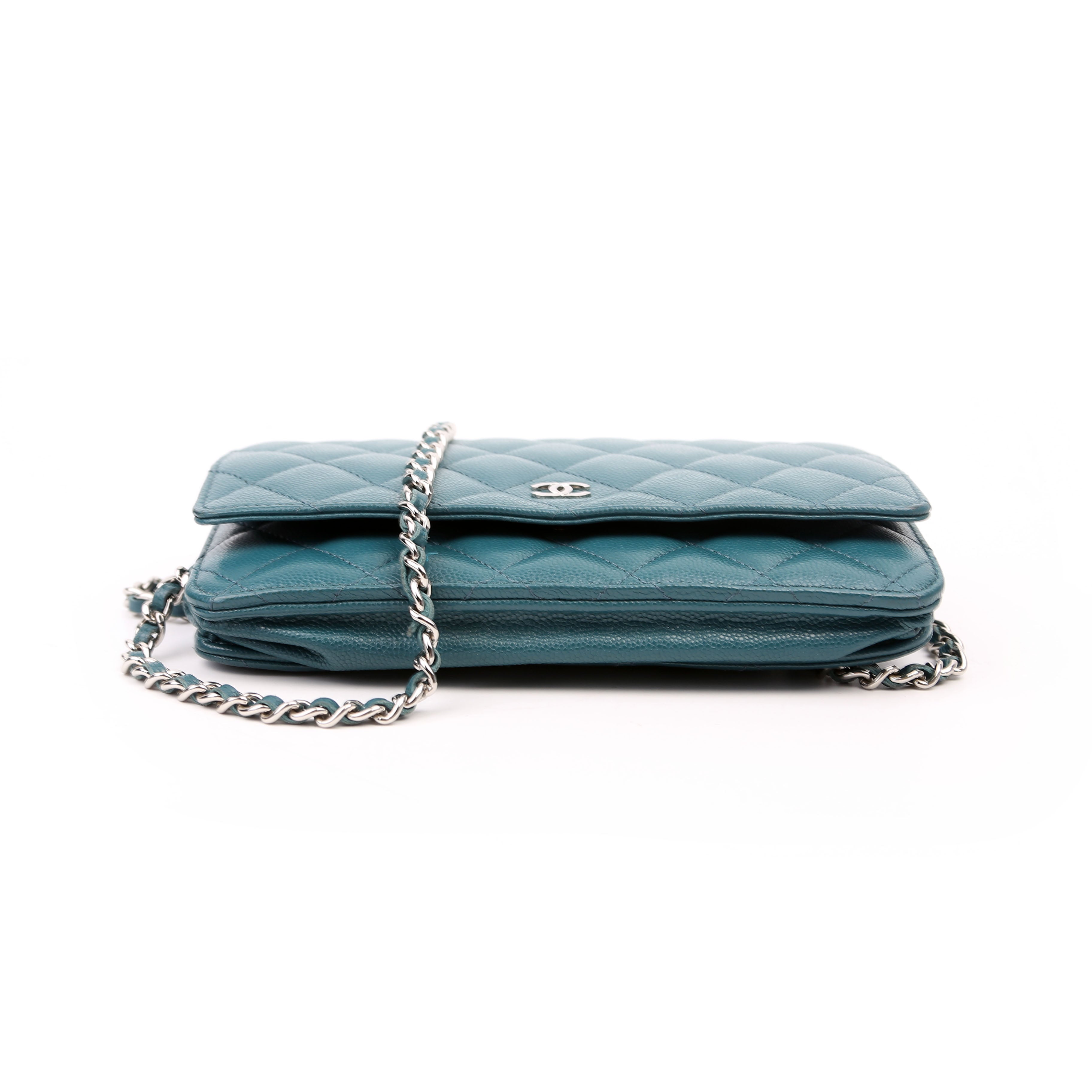 WOC Classic Quilted Caviar Teal
