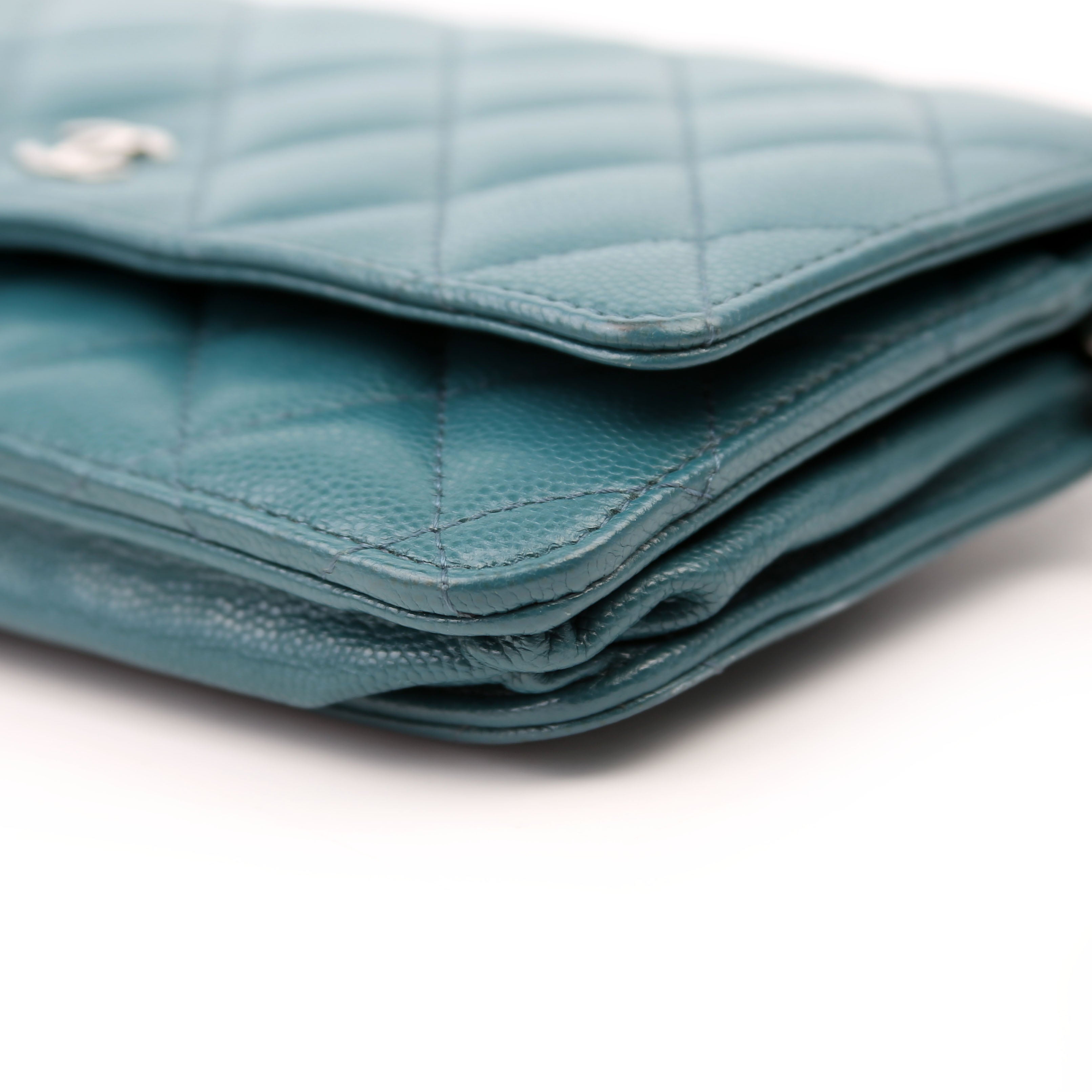 WOC Classic Quilted Caviar Teal