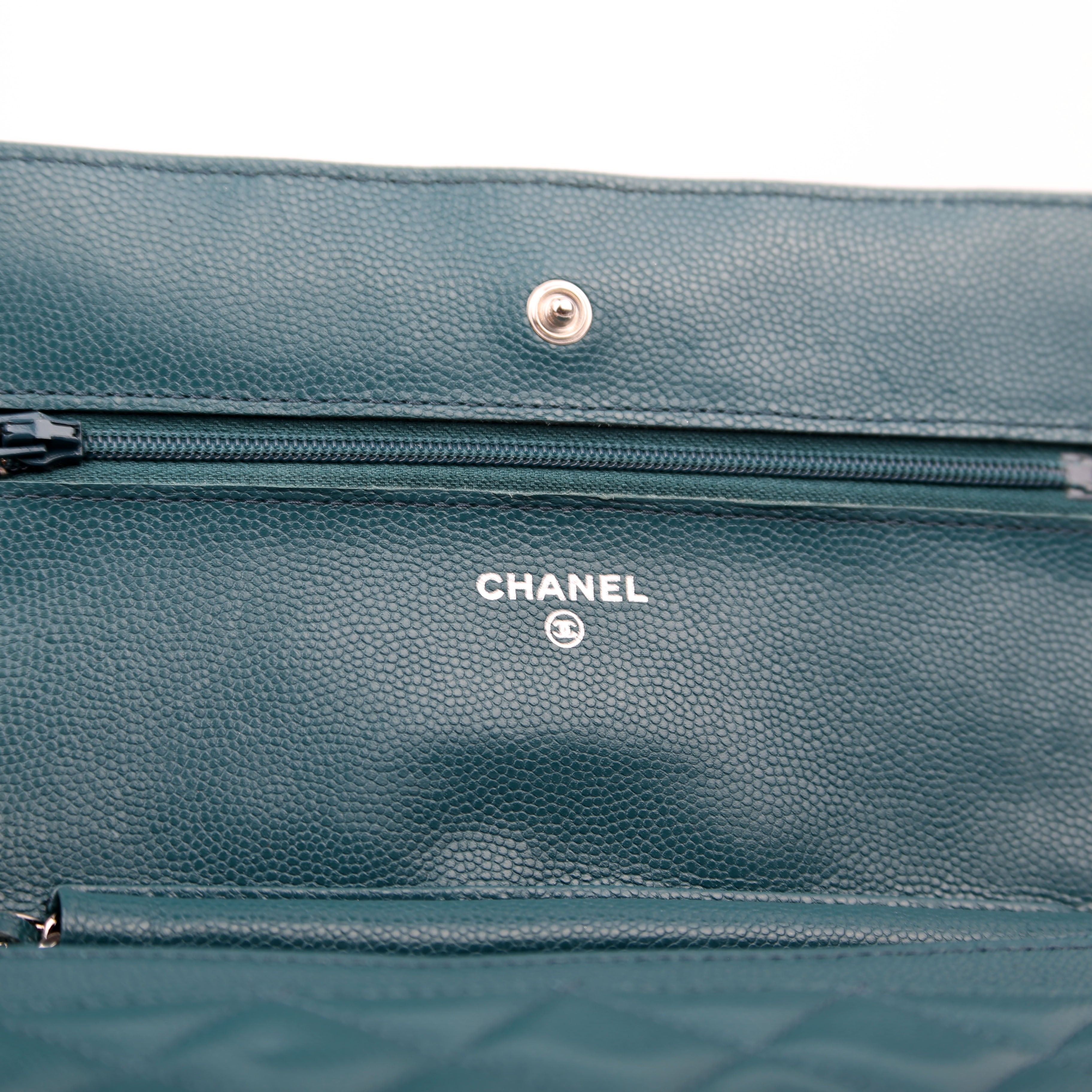WOC Classic Quilted Caviar Teal