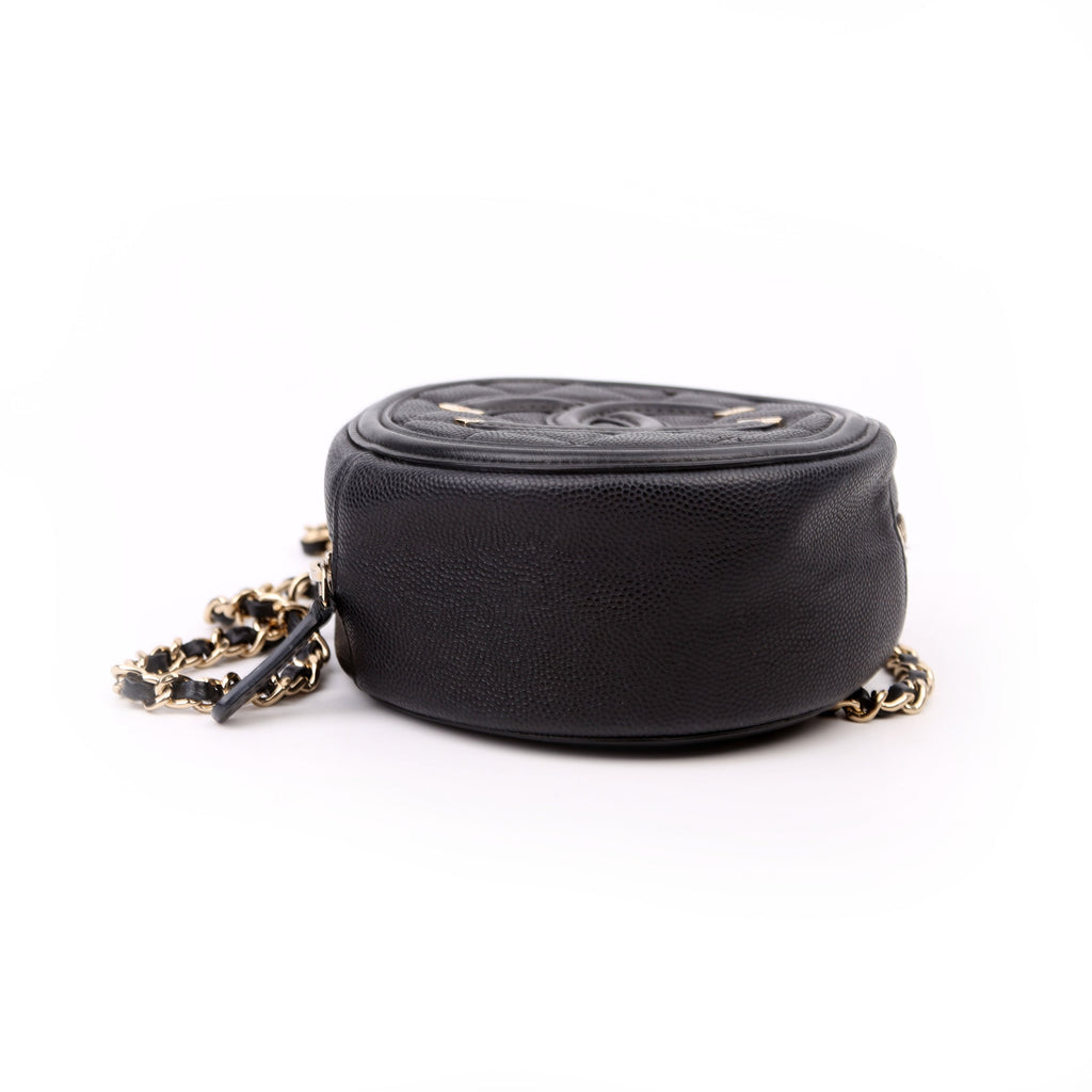 Filigree Round Crossbody 29M Black