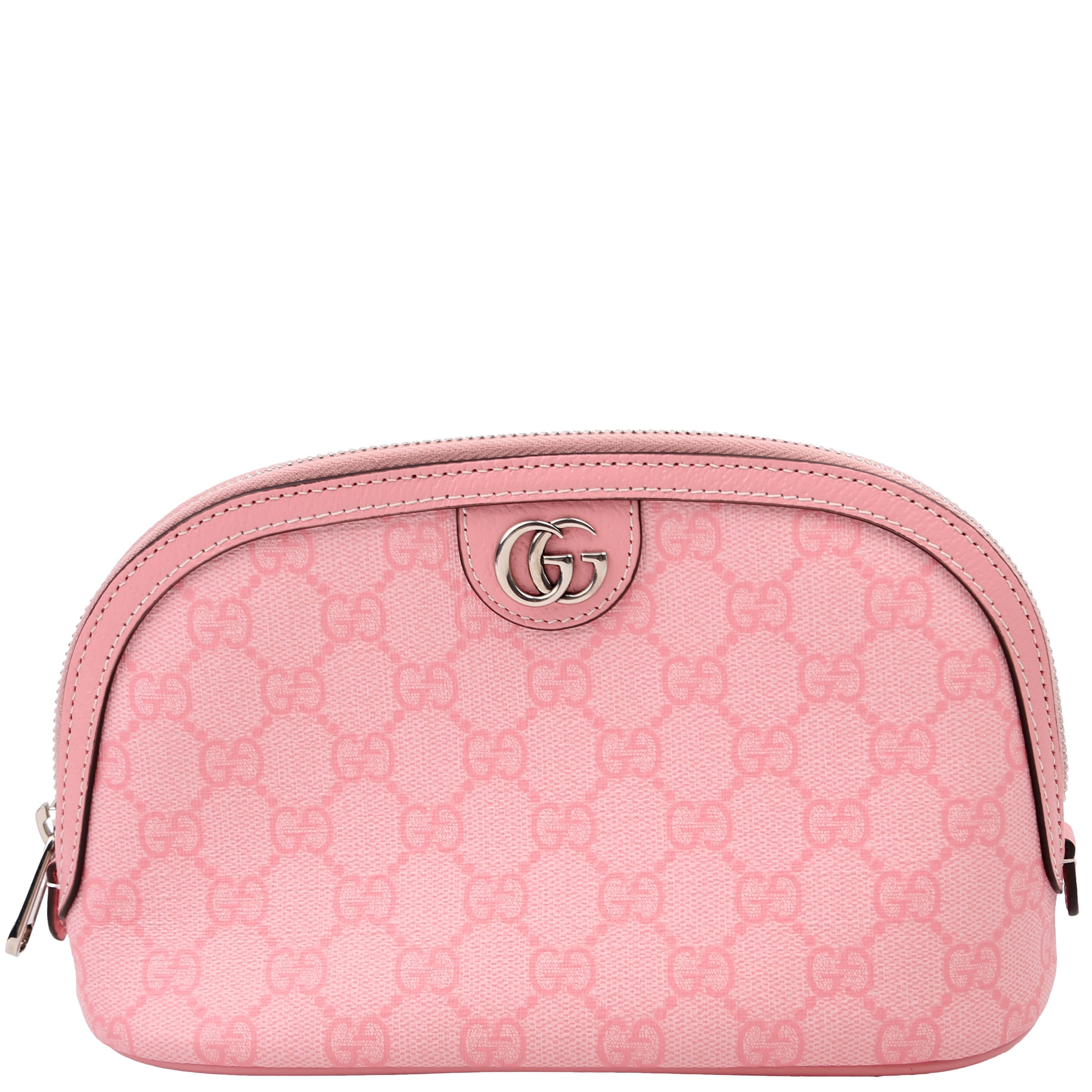 625551 Ophidia GG Supreme Large Cosmetic Case Pink