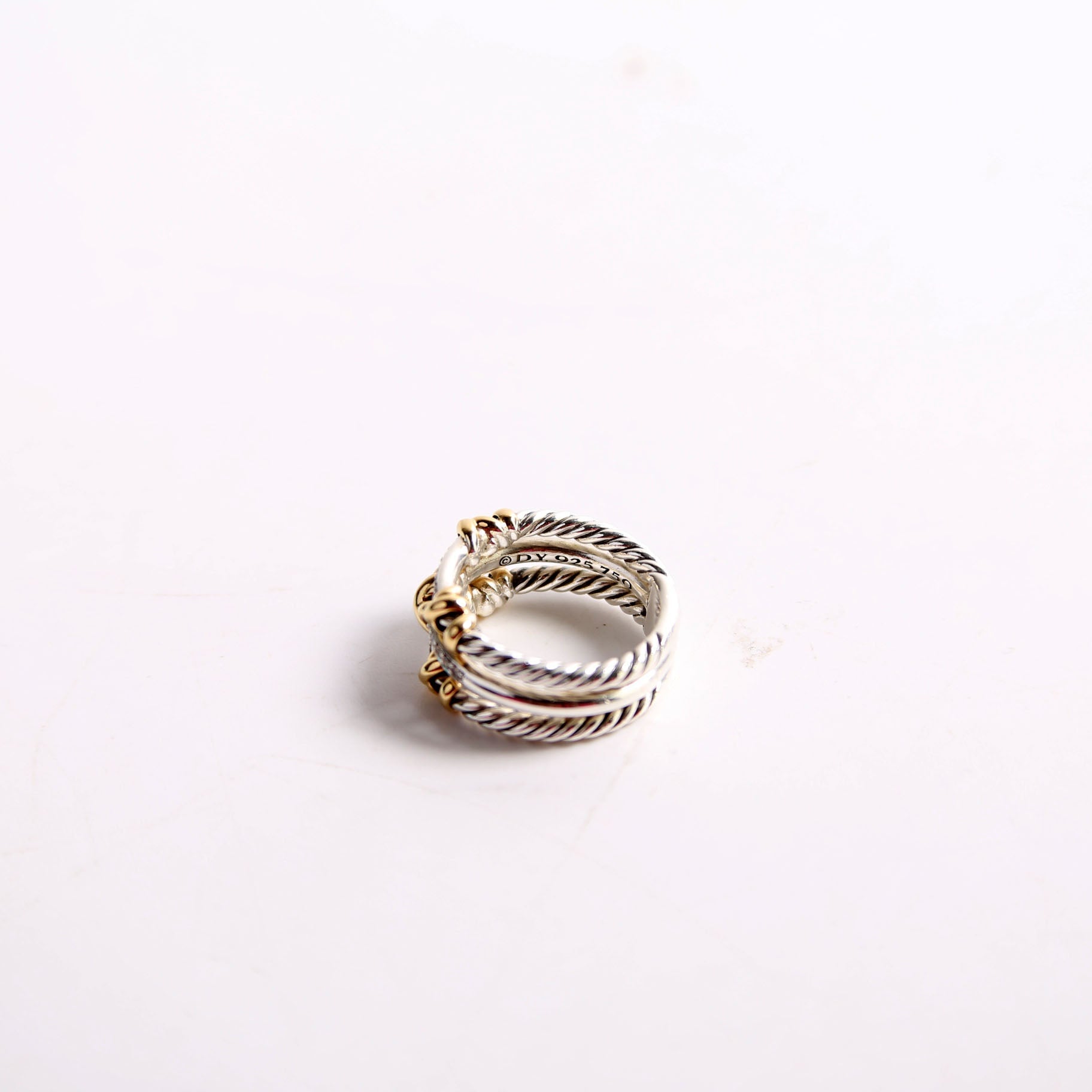Petite Helena Wrap Three Row 925/750/Diamonds Size 6