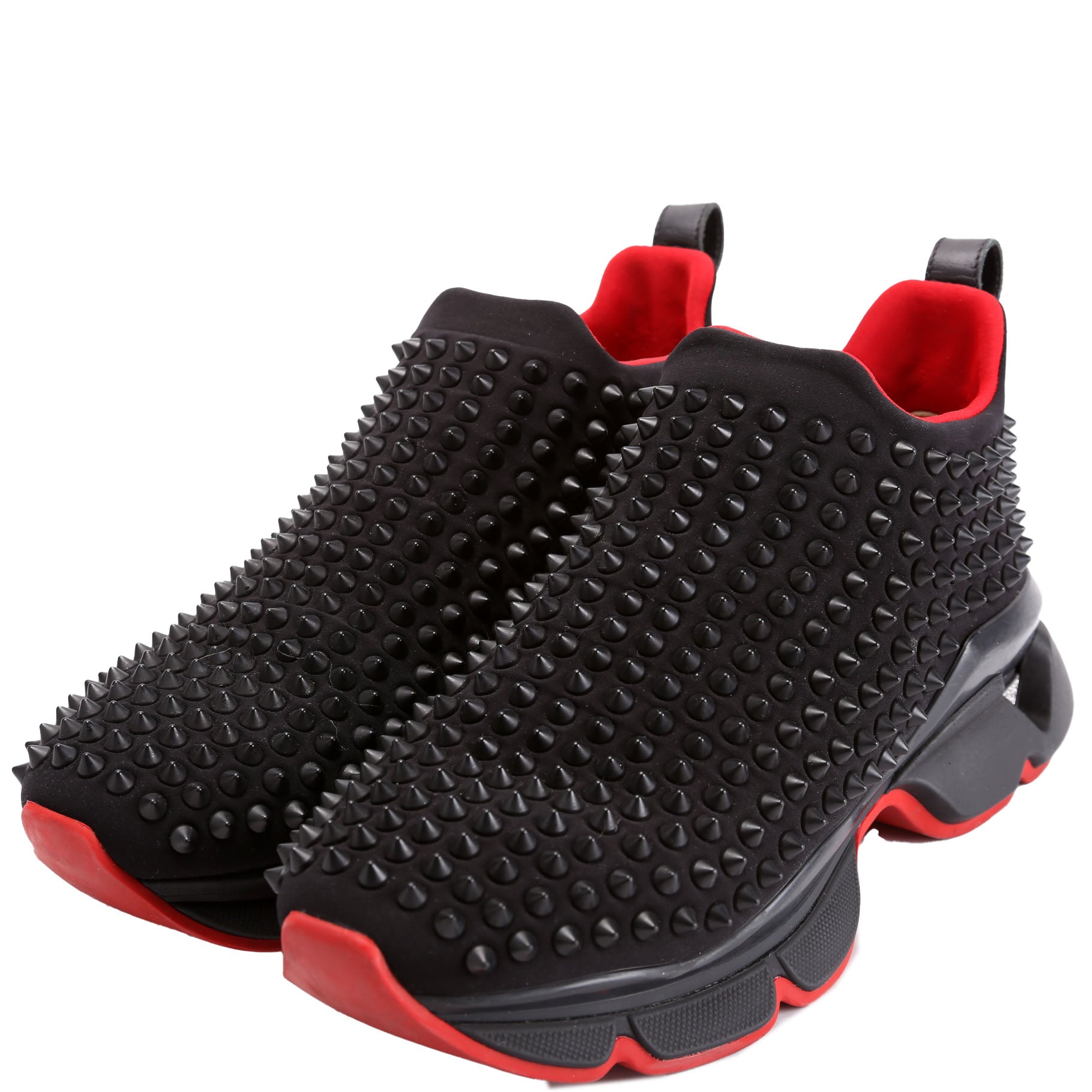 Spike Sock Donna Sneakers Size 37 Black/Red