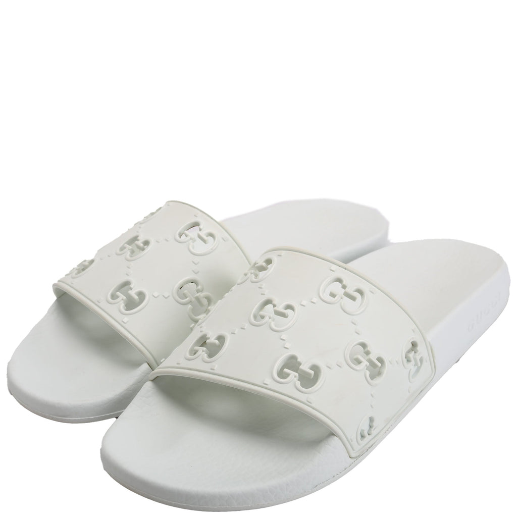 GG Rubber Slides Size 38 Seafoam