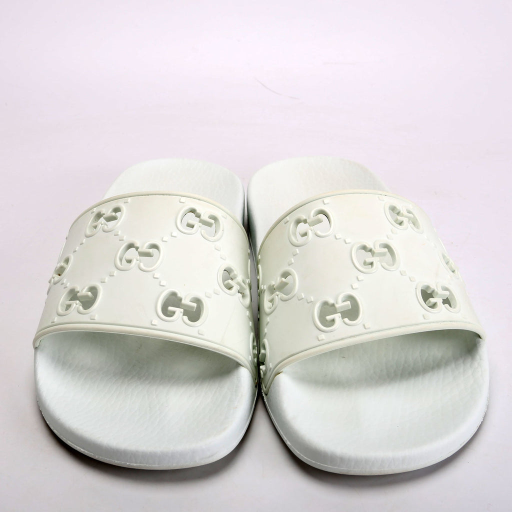 GG Rubber Slides Size 38 Seafoam