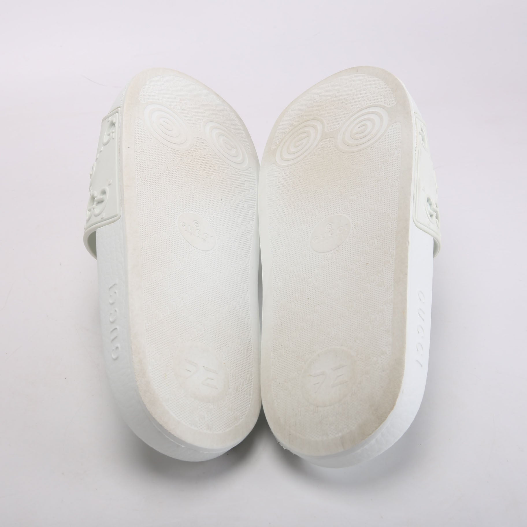 GG Rubber Slides Size 38 Seafoam