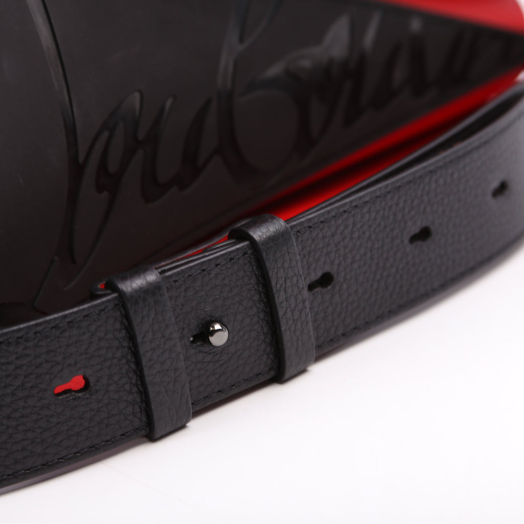 Paloma Medium Satchel Calfskin Spikes Black