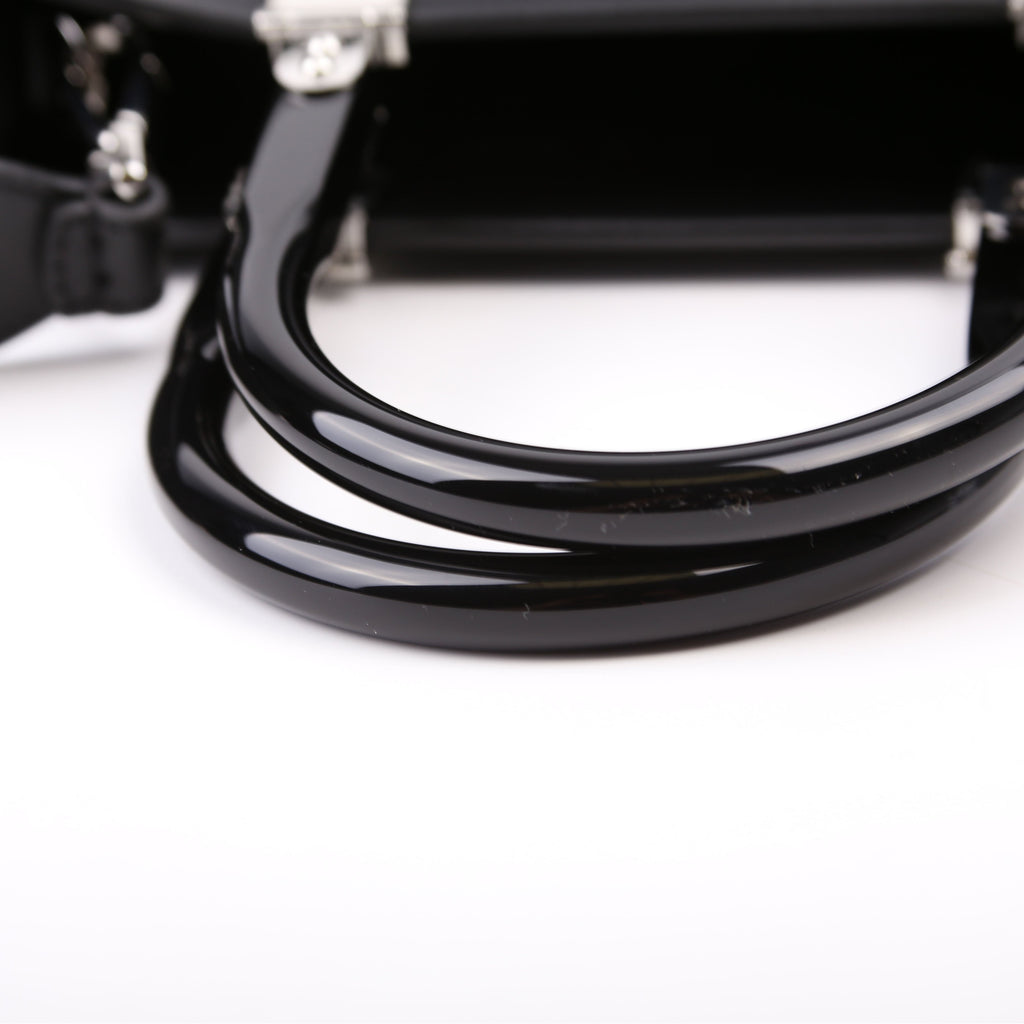 Fendi Sunshine Shopper Medium Leather Black