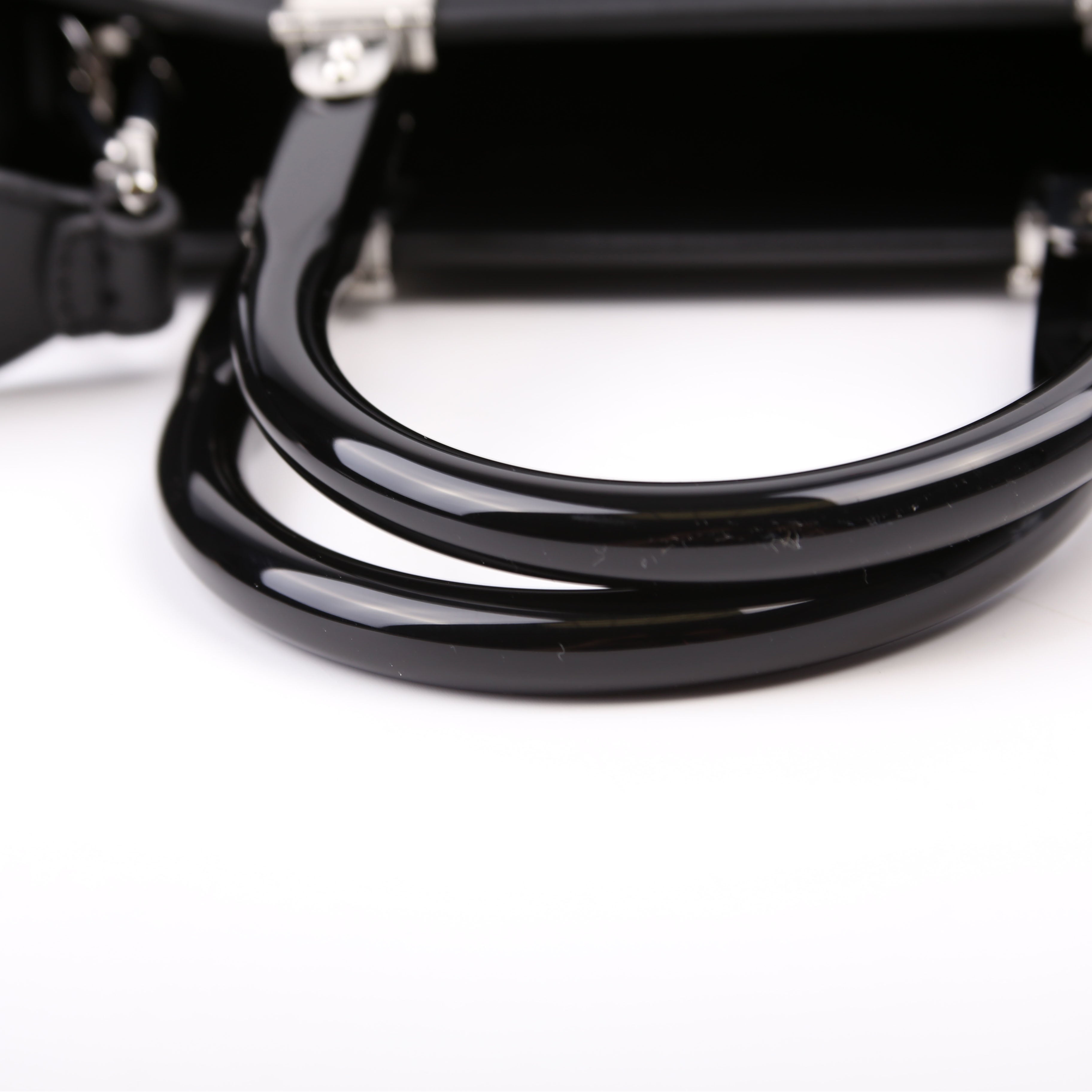 Fendi Sunshine Shopper Medium Leather Black